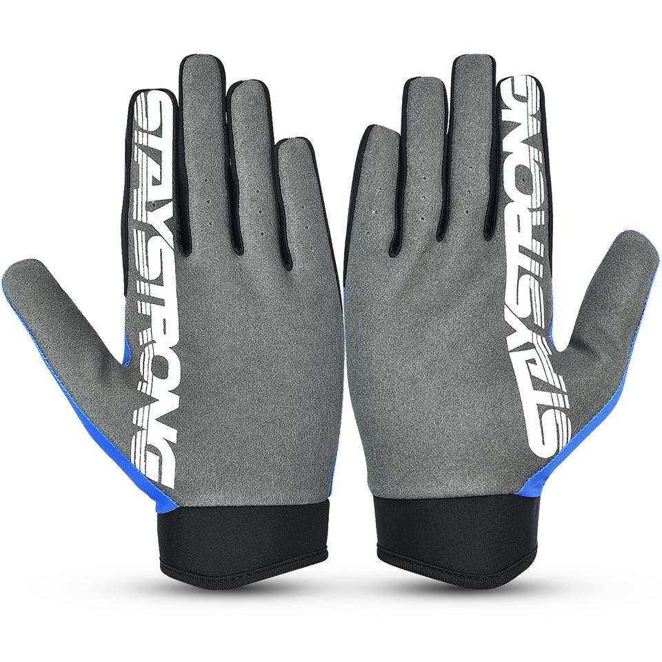  Stay Strong Staple 3 Youth Gloves - Blue、mySite、merchandisen