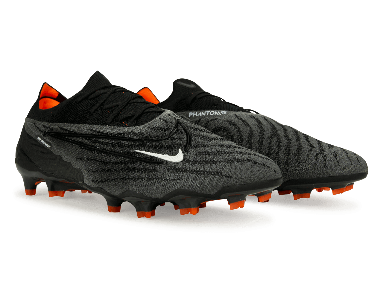 Nike Men's Phantom GX Elite FG Black/Grey、mySite、noshort