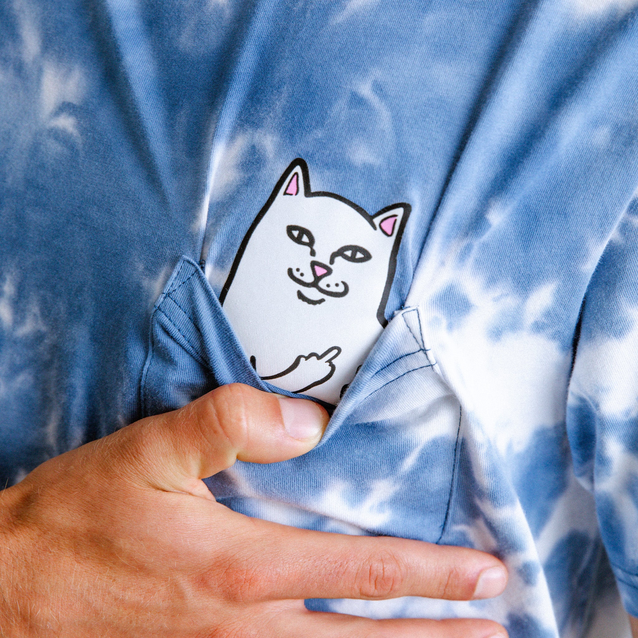  Lord Nermal Pocket Tee (Slate Lightning Wash)、mySite、merchandisen