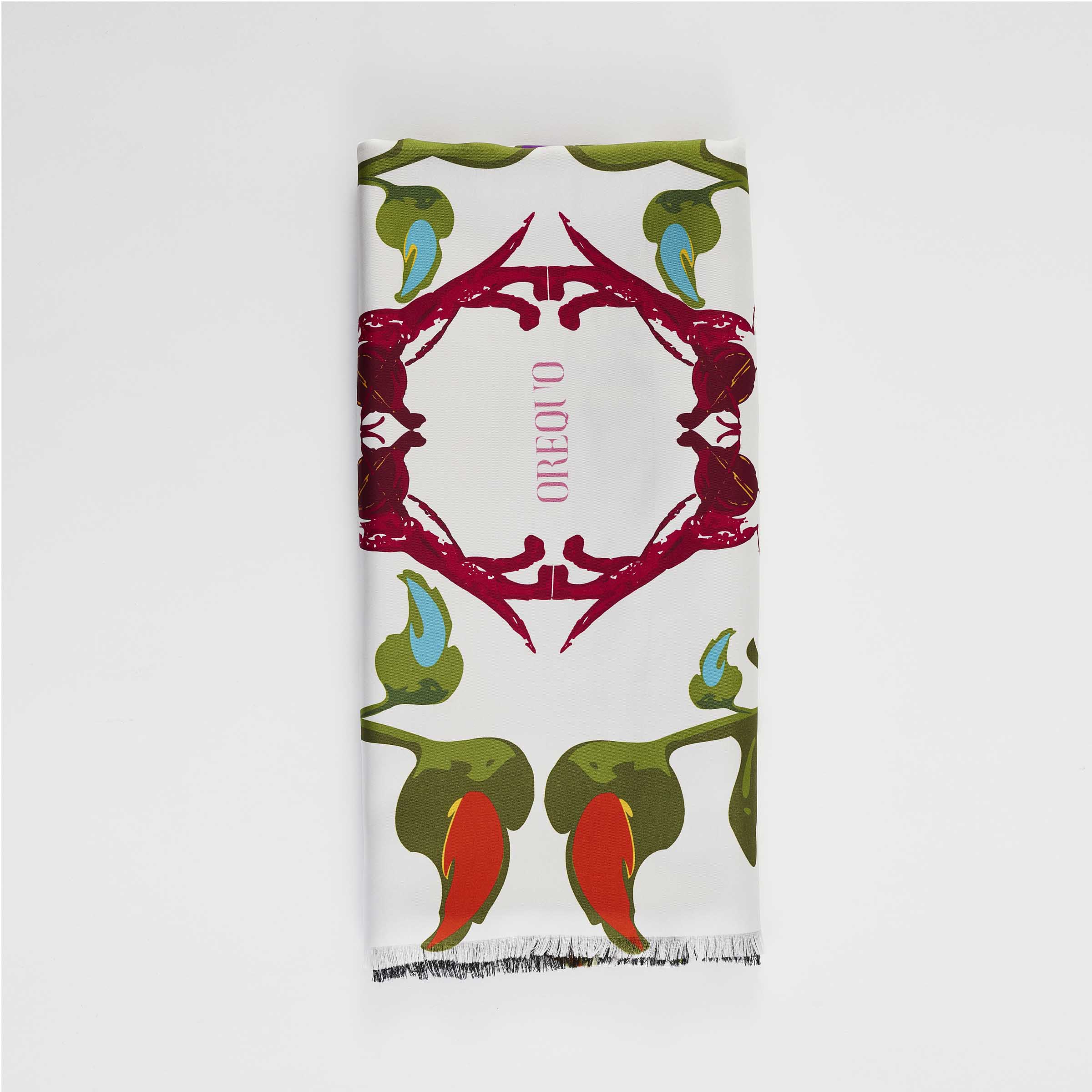 Silk and Cashmere Stole RIBECA by Orequo、mySite、neckold