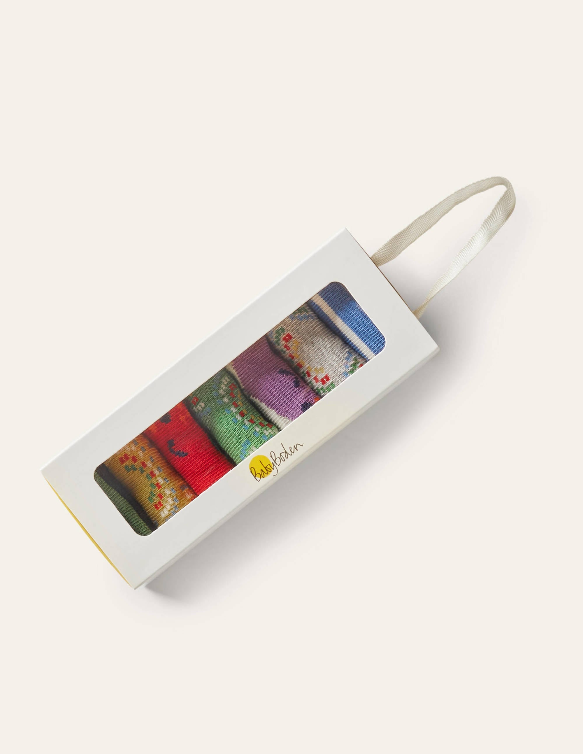  Sock Box 7 Pack-Rainbow Garden、mySite、ashleygrahame