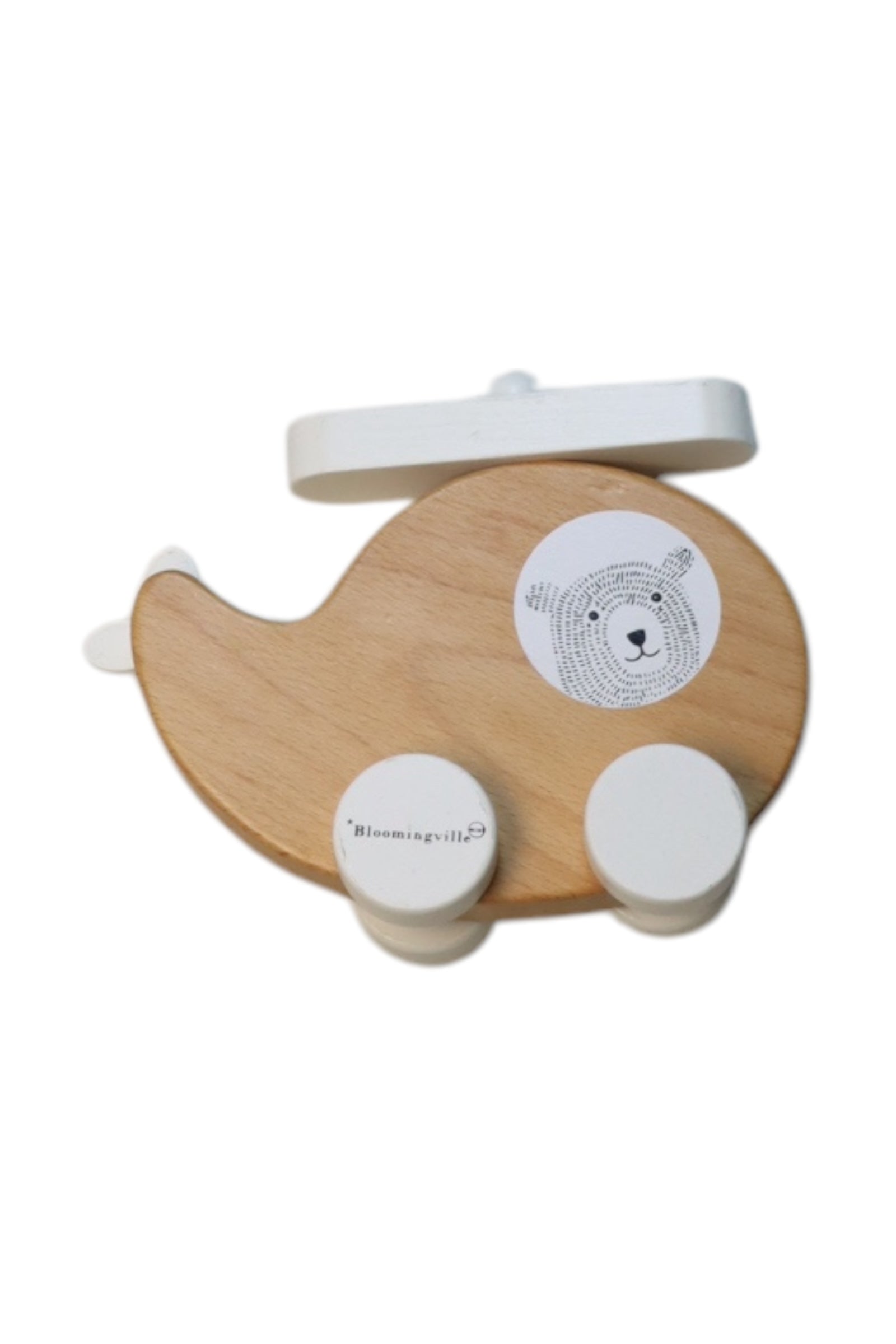 Bloomingville Wooden Bear Helicopter Toy O/S、mySite、g9winljtr