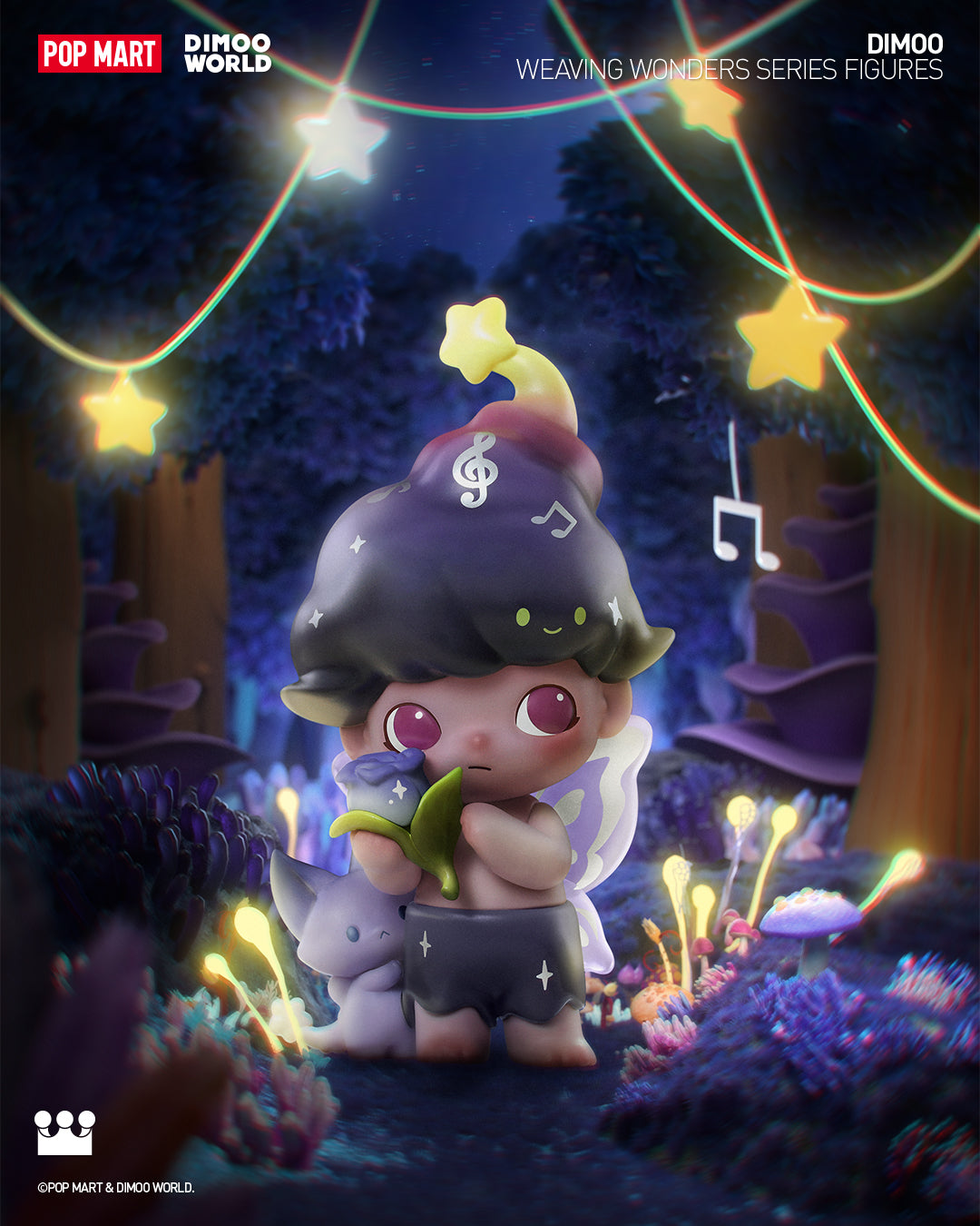  POP MART DIMOO Weaving Wonders Series Figures、mySite、greenlandpopulation