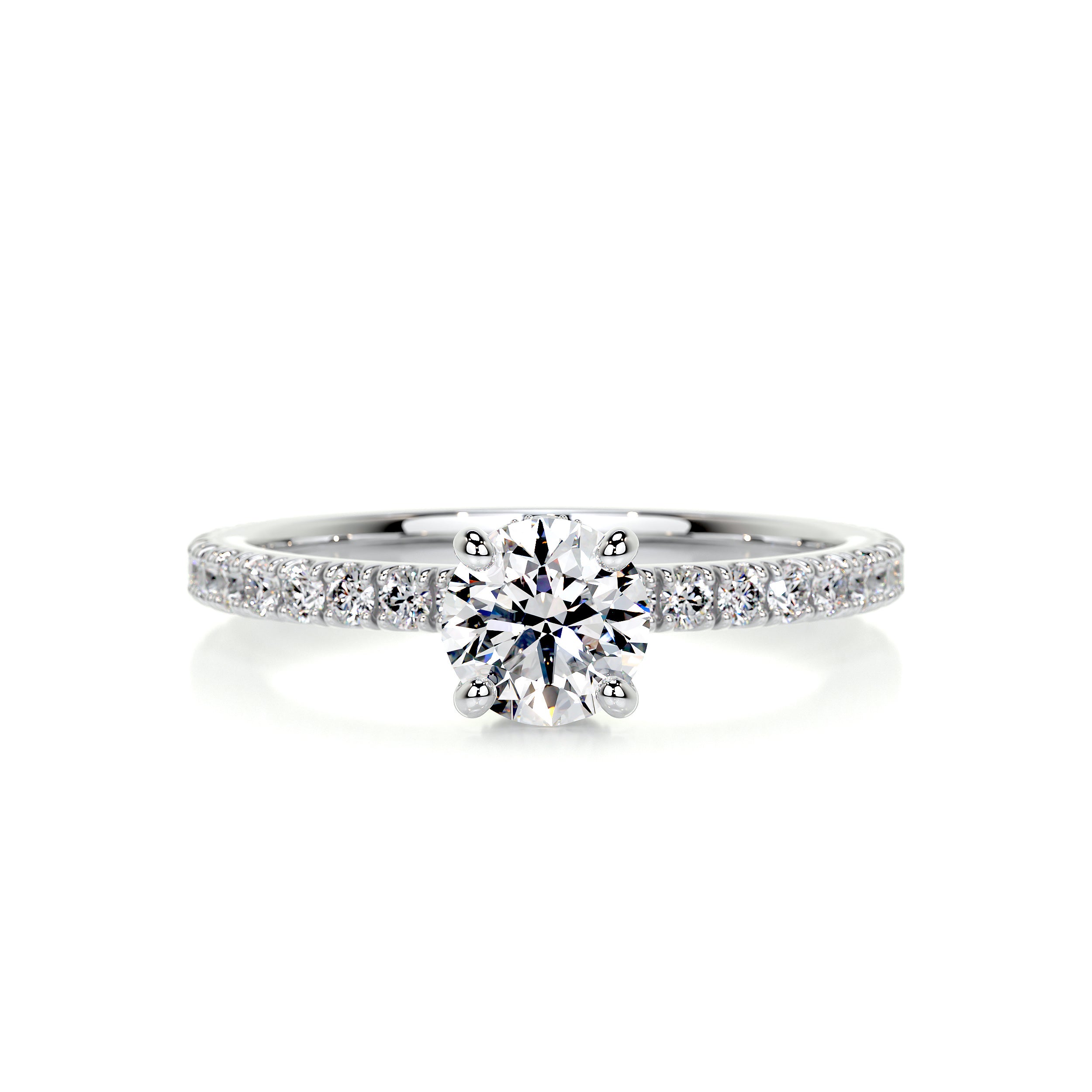 Vivienne Diamond Engagement Ring - 14K White Gold、mySite、hinf8tx79