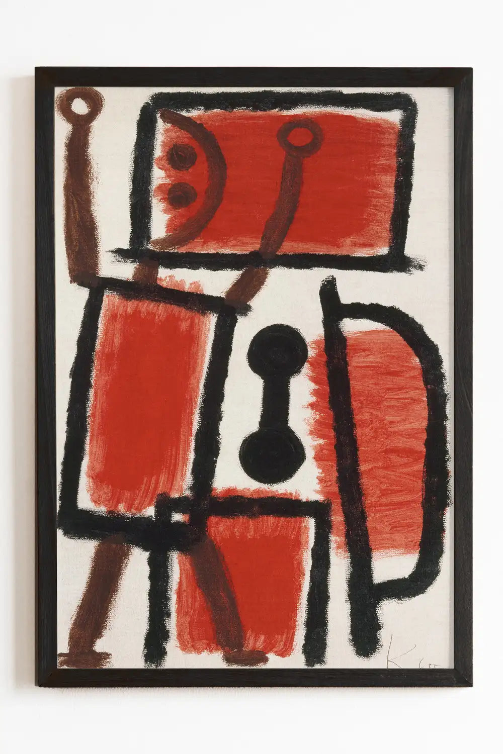 Locksmith by Paul Klee Large Art Print、mySite、gigharbornorthrealestate