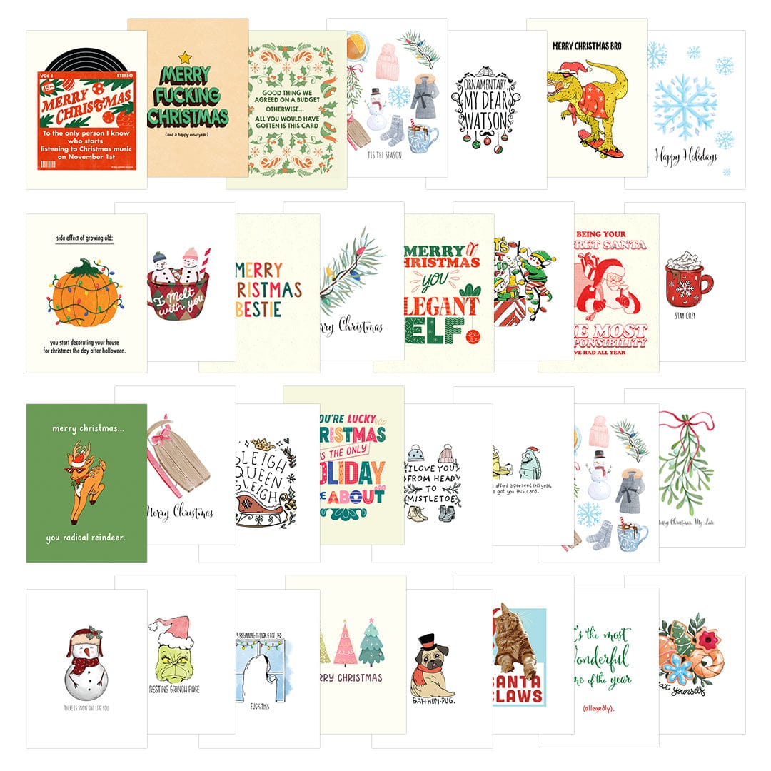 Christmas Cards Mega Bundle (31 Cards)、mySite、ghnorth