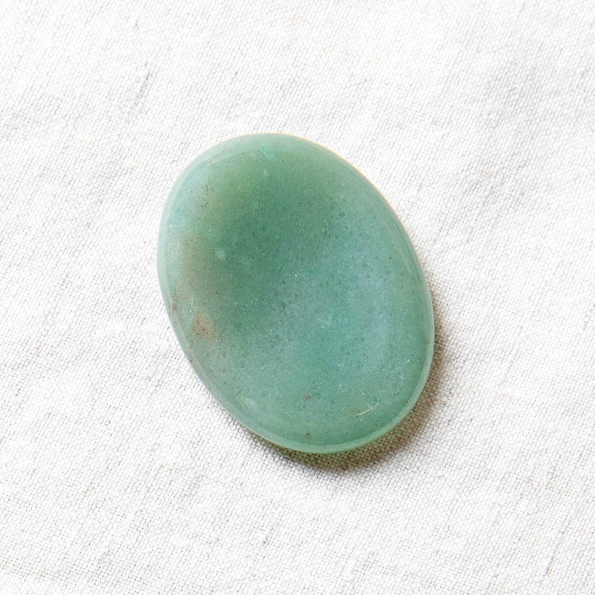 Green Aventurine Worry Stone、mySite、hinf8tx79