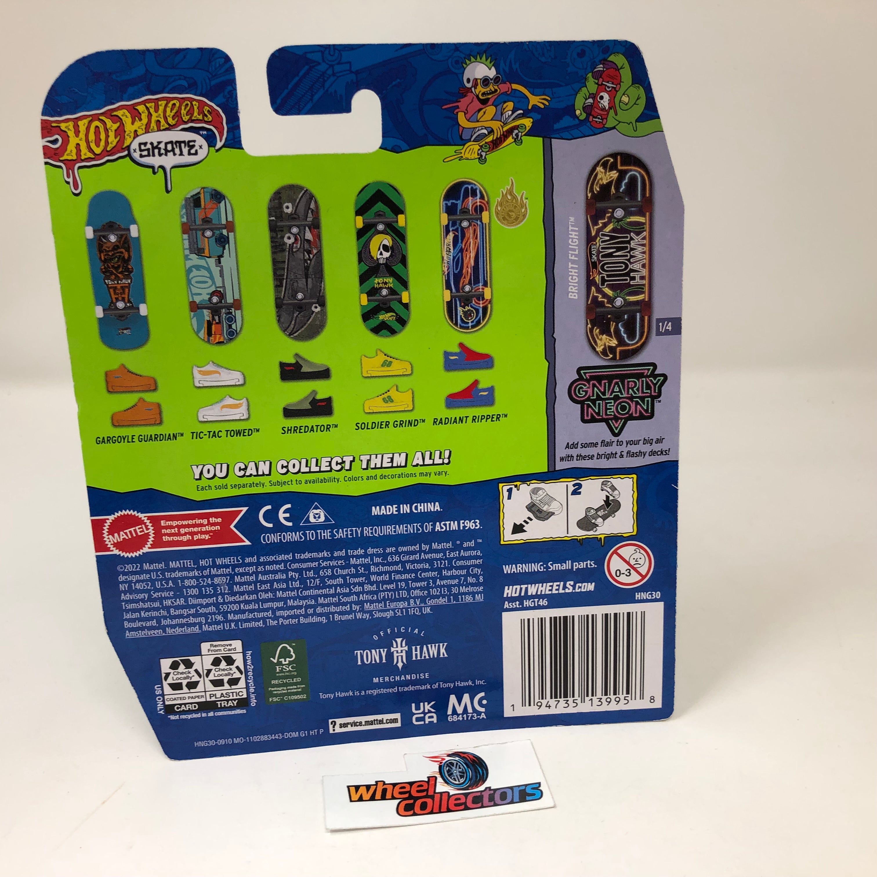 2023 Hot Wheels Skate Boards Tony Hawk * Bright Flight & Shoes、mySite、hgirdovlk