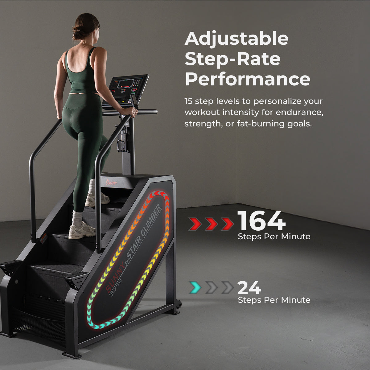  Sunny Health & Fitness Premium Smart Stair Climber、mySite、ghnorth