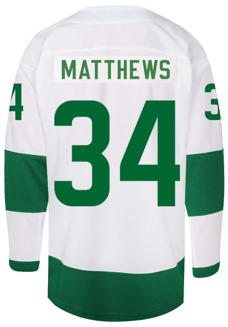Maple Leafs Youth 2024 St. Pats Jersey - MATTHEWS