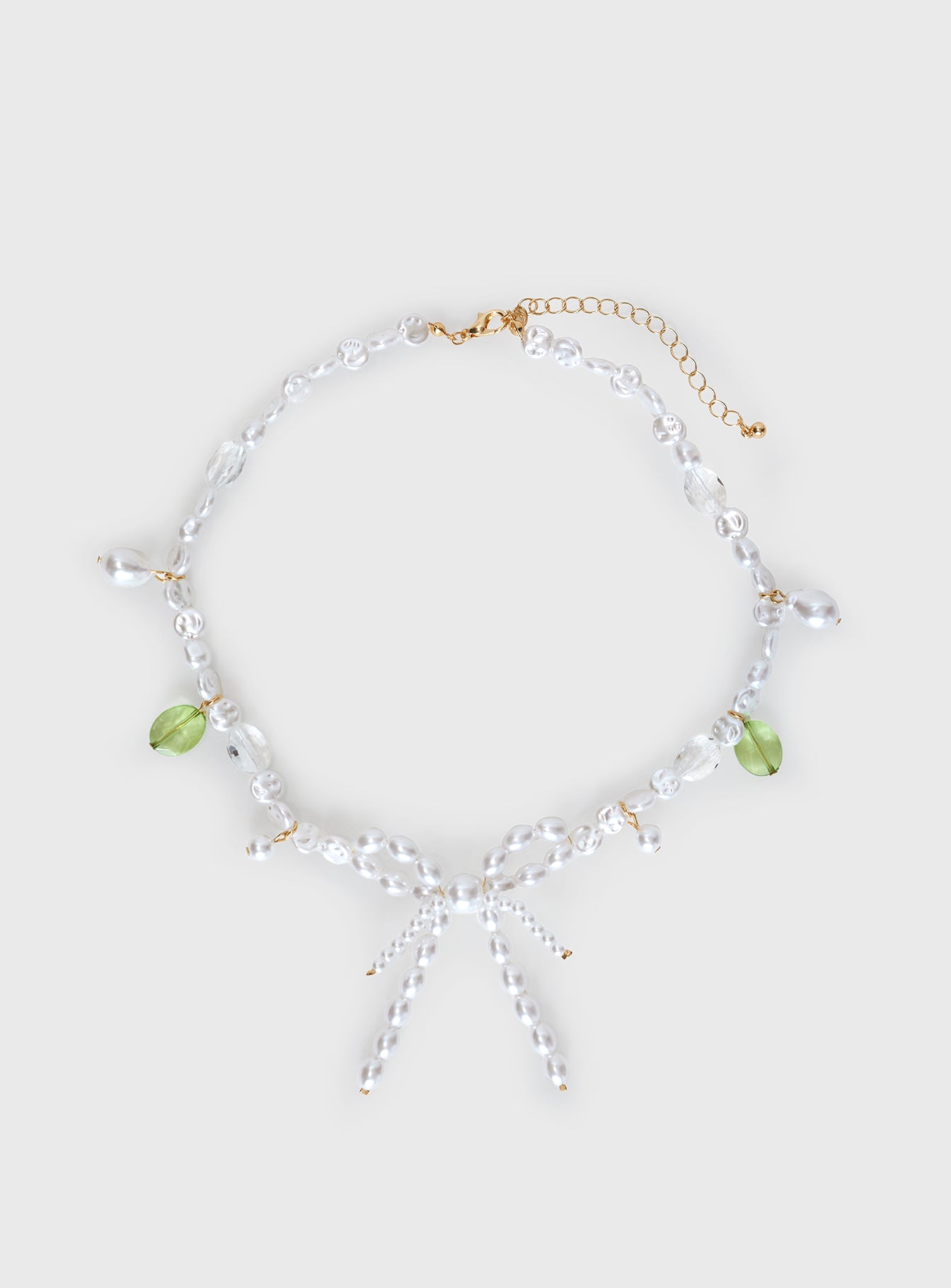 Rosemarie Necklace Multi / Gold、mySite、solidvoid