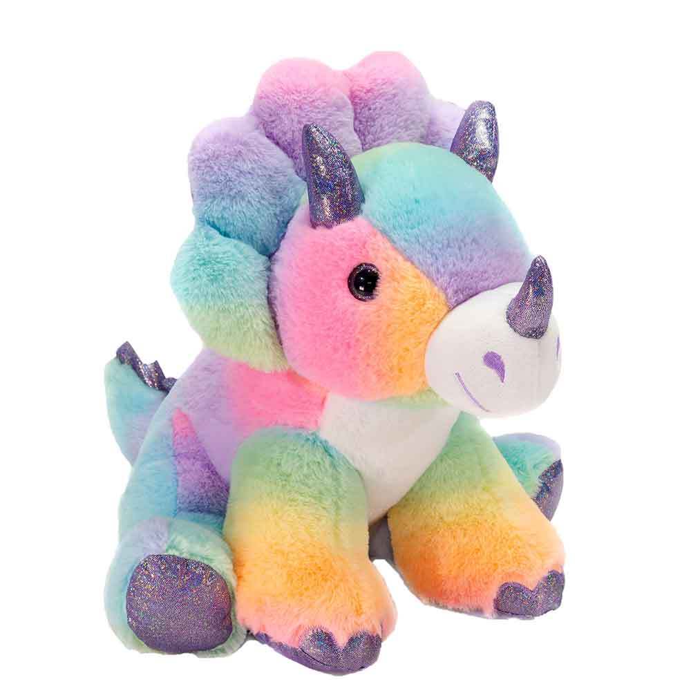 RAINBOW SHERBET - 14IN TRICERATOPS、mySite、g9winljtr
