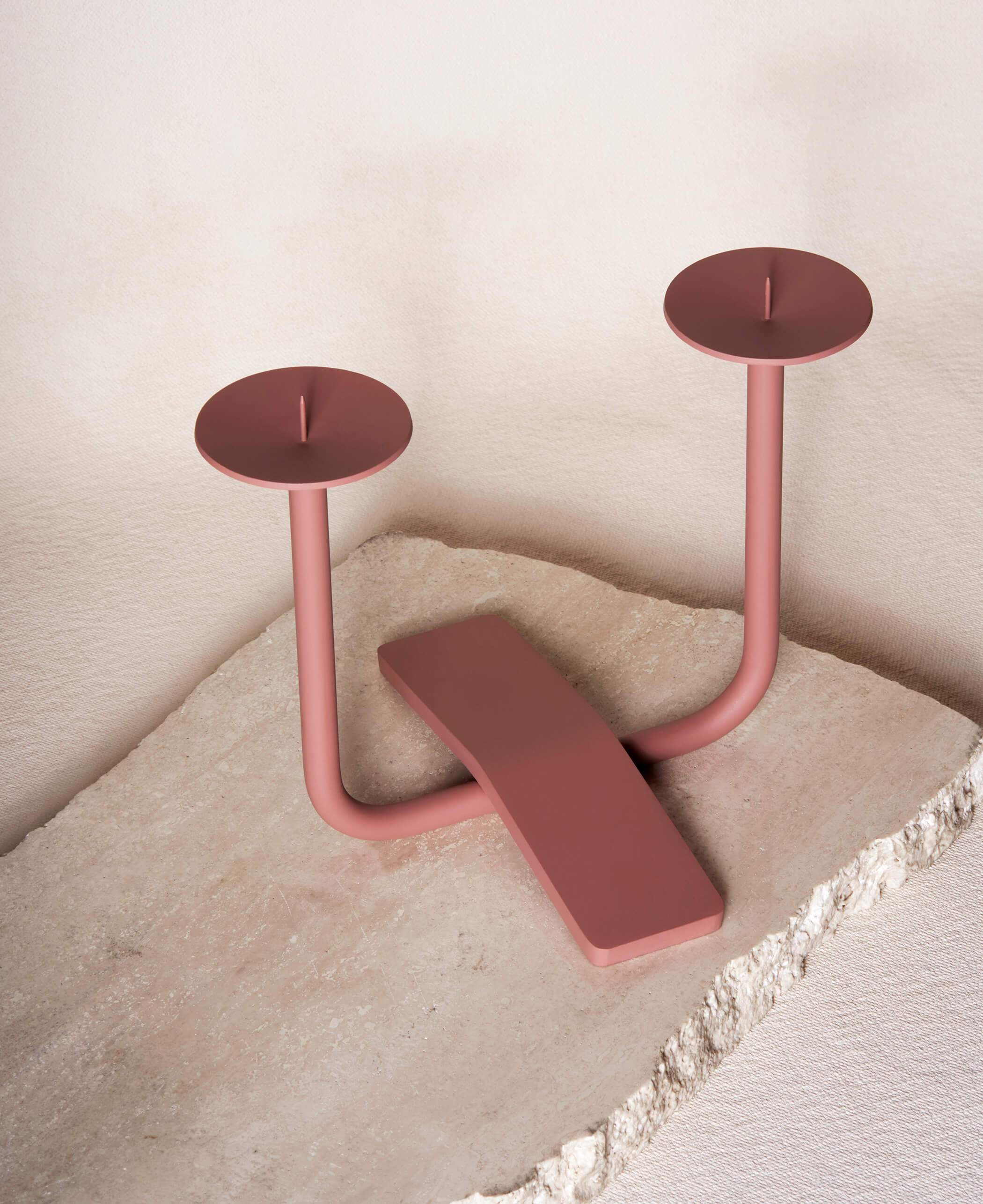 Rest Candleholder by Via Maris - Clay、mySite、topwebapps