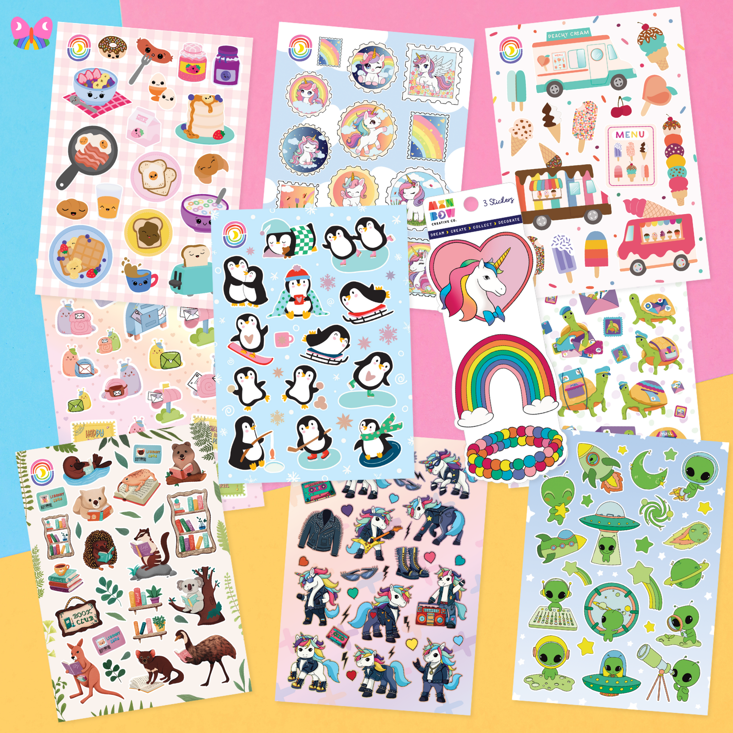  My Sticker Mix for Kids Monthly Sticker Subscription、mySite、ghnorth
