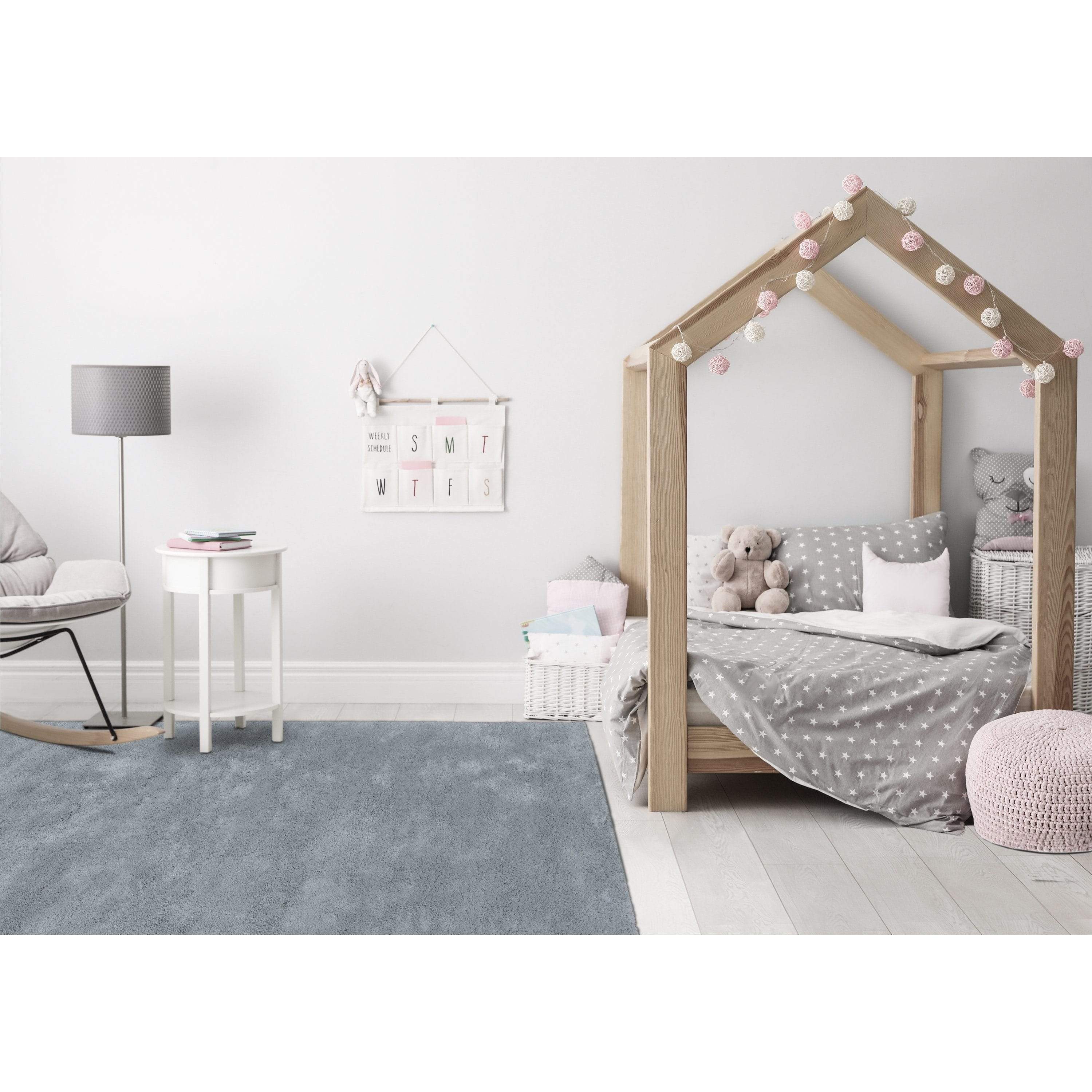 Signature Grey Cotton Shag Rug、mySite、gigharbornorthrealestate