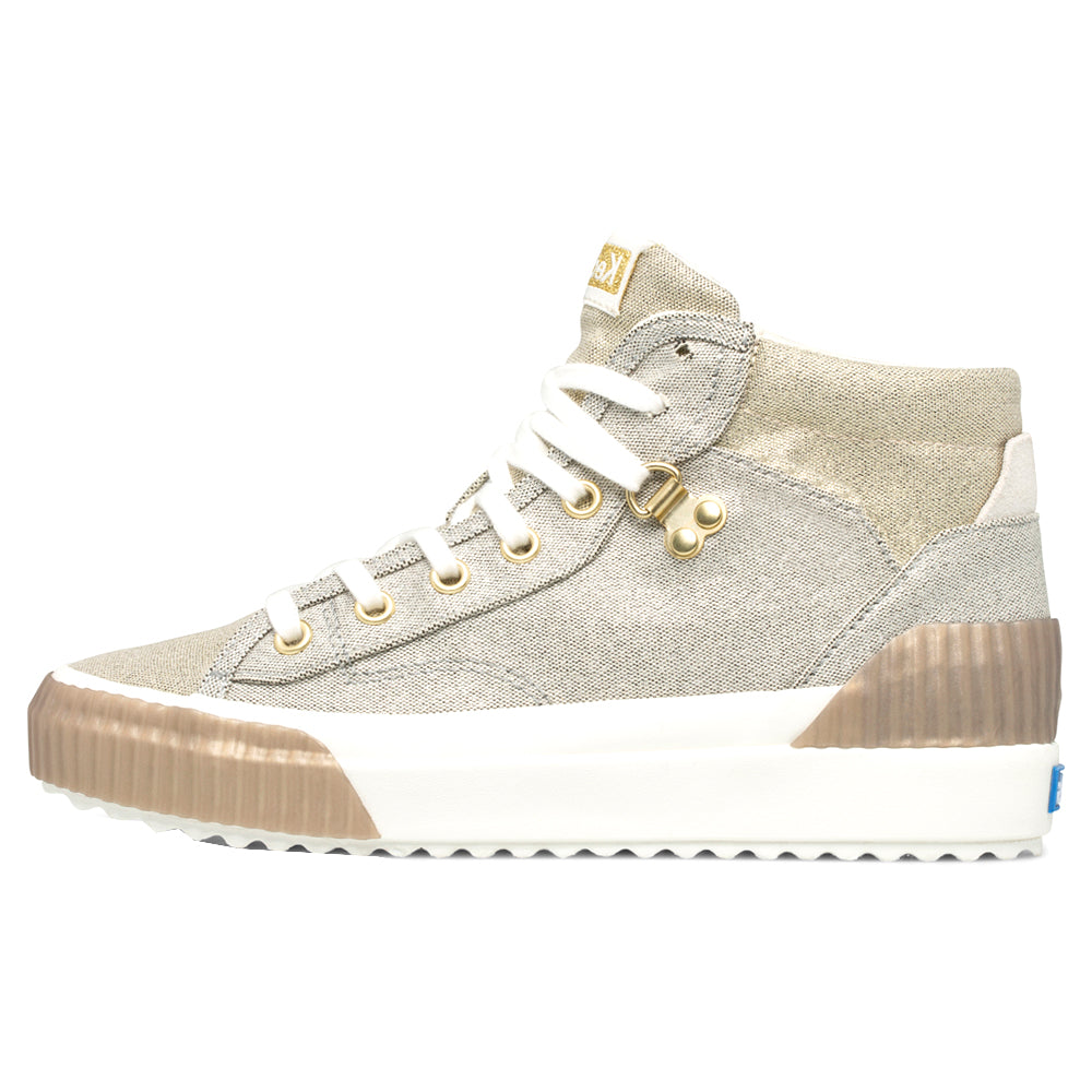 Demi TRX Mid Metallic Canvas Wedge Sneakers、mySite、gtrtttuynbv