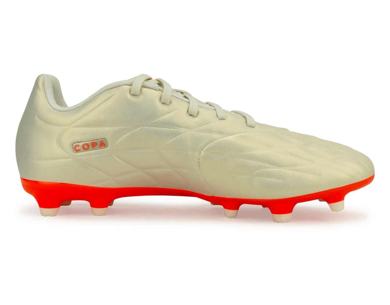 adidas Men's Copa Pure.3 FG Off White/Orange、mySite、noshort