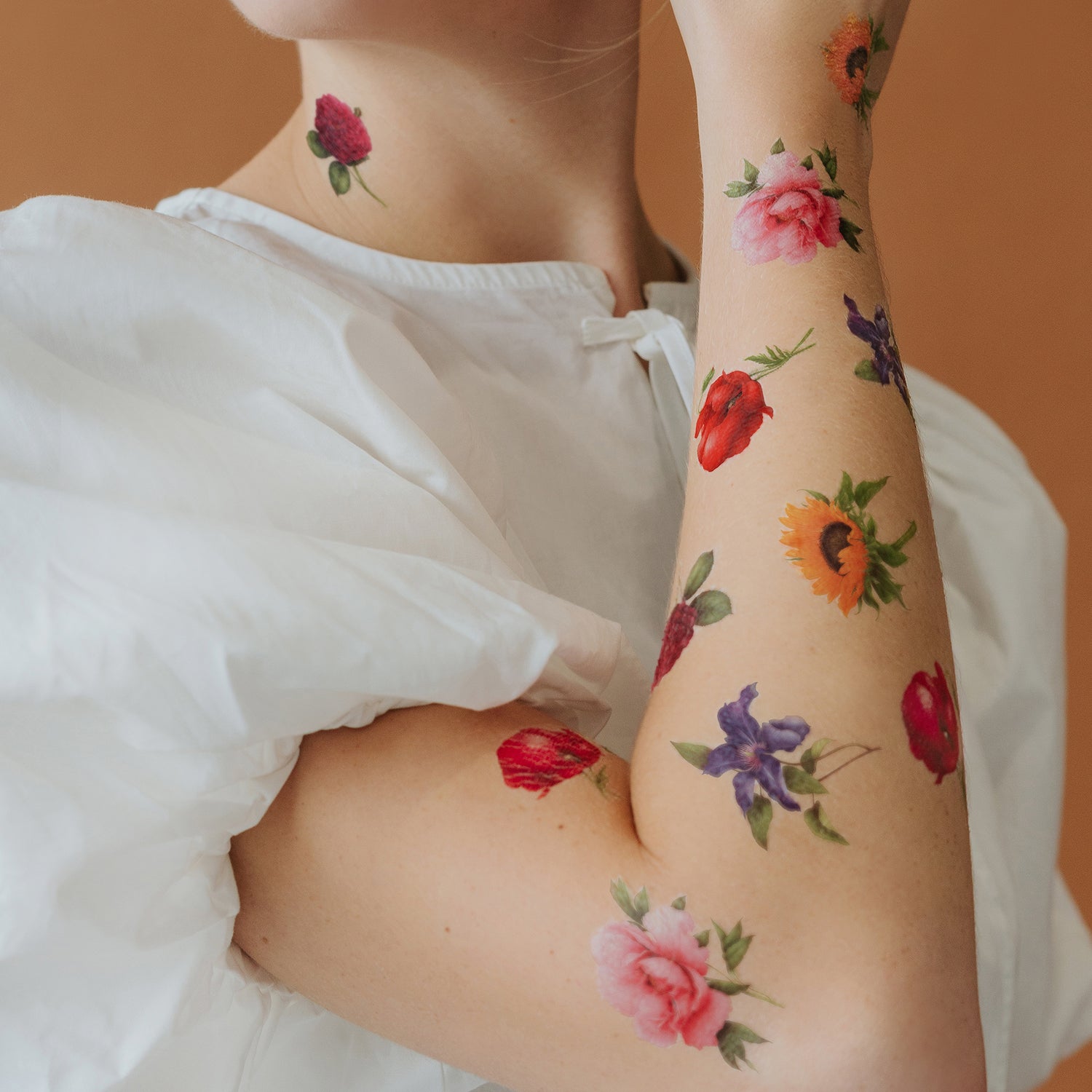  Mini Bouquet Tattly Temporary Tattoos Tiny Tin、mySite、ghnorth