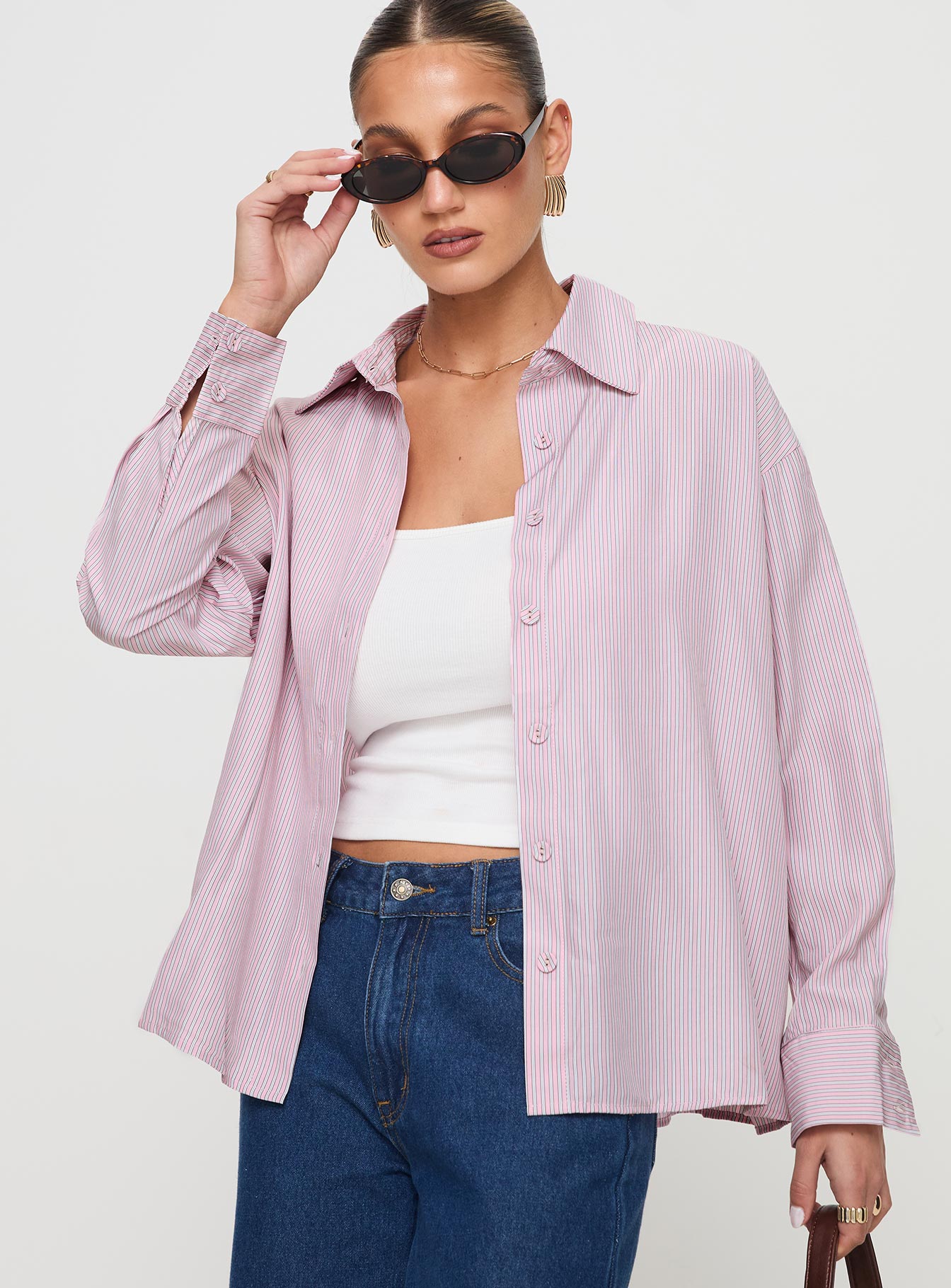 Wild Promise Top Pink Stripe、mySite、solidvoid