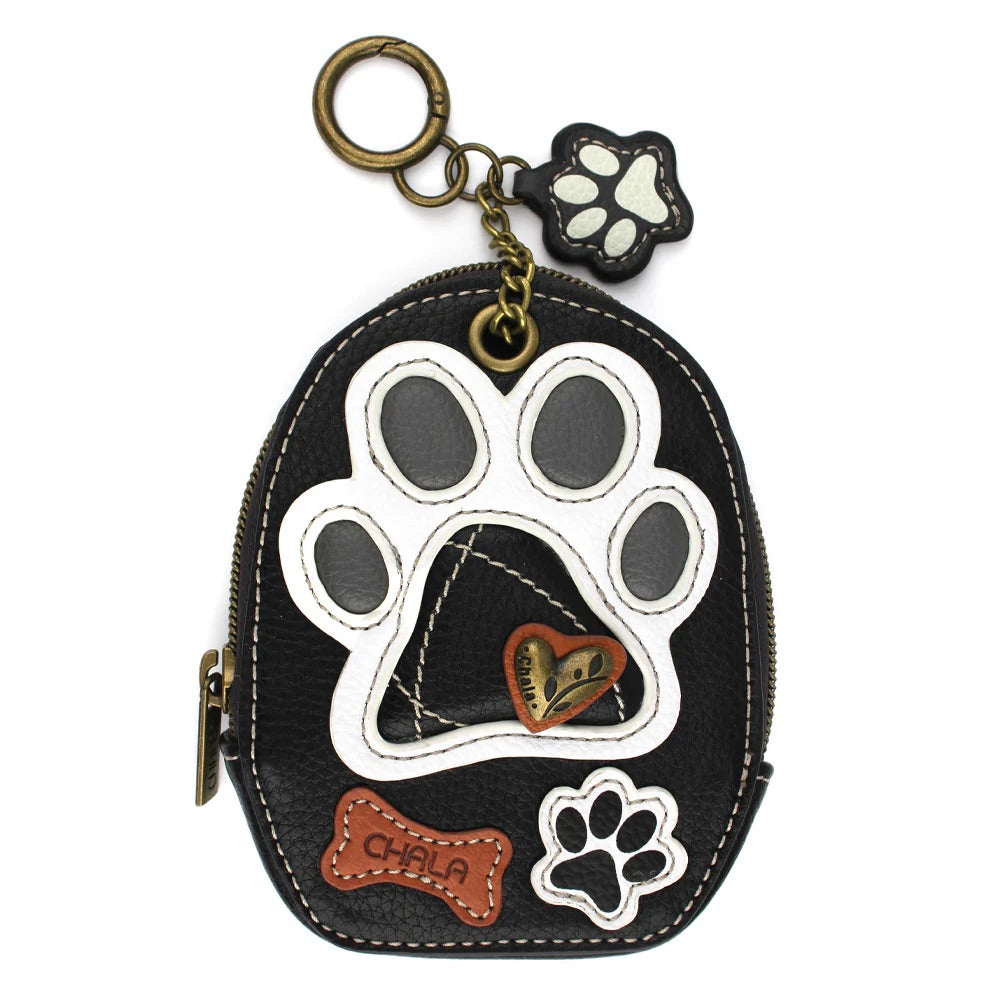 Key Fob/Coin Purse - Pawprint、mySite、g9winljtr