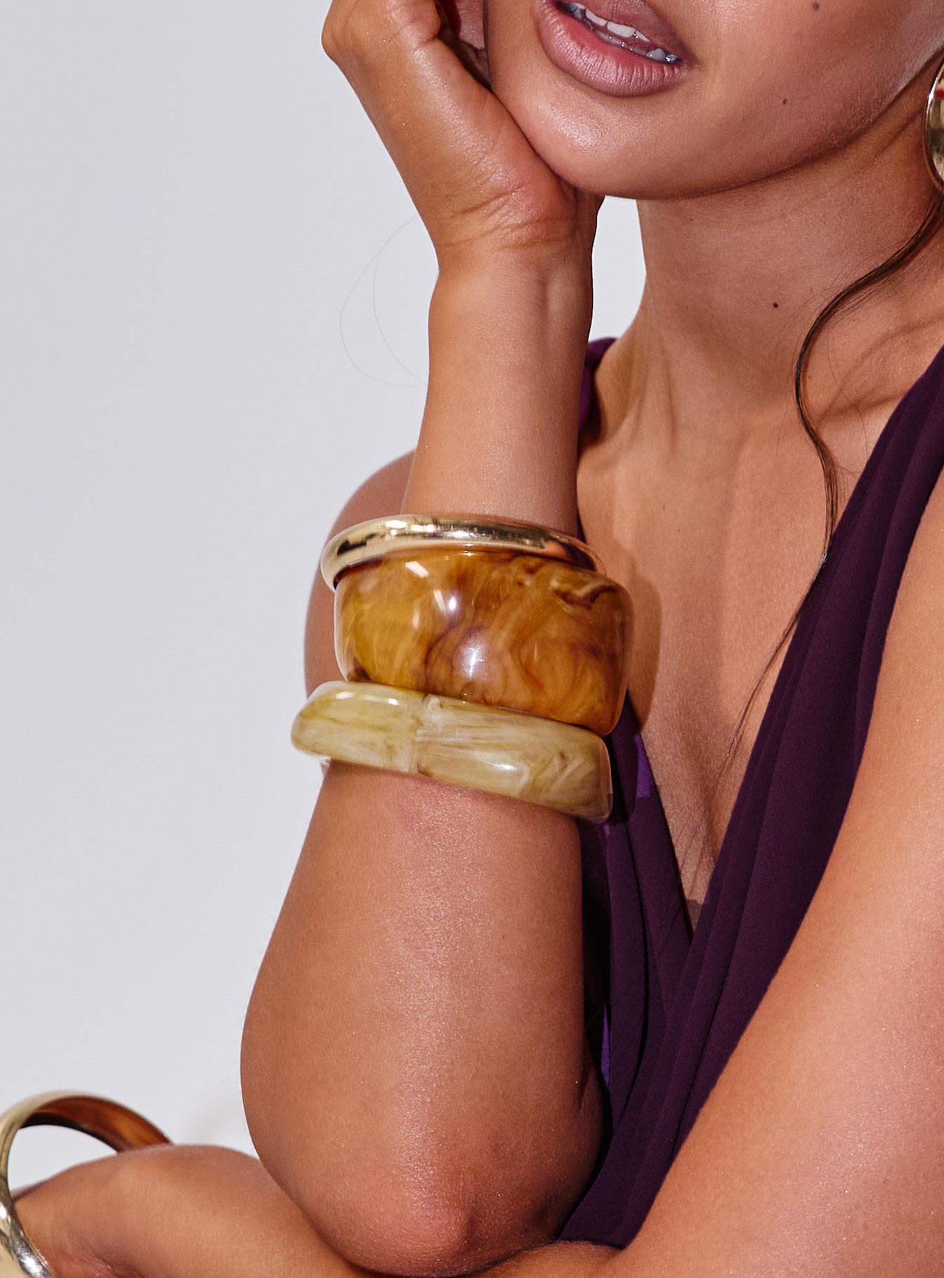 Calixta Cuff Pack Multi、mySite、solidvoid