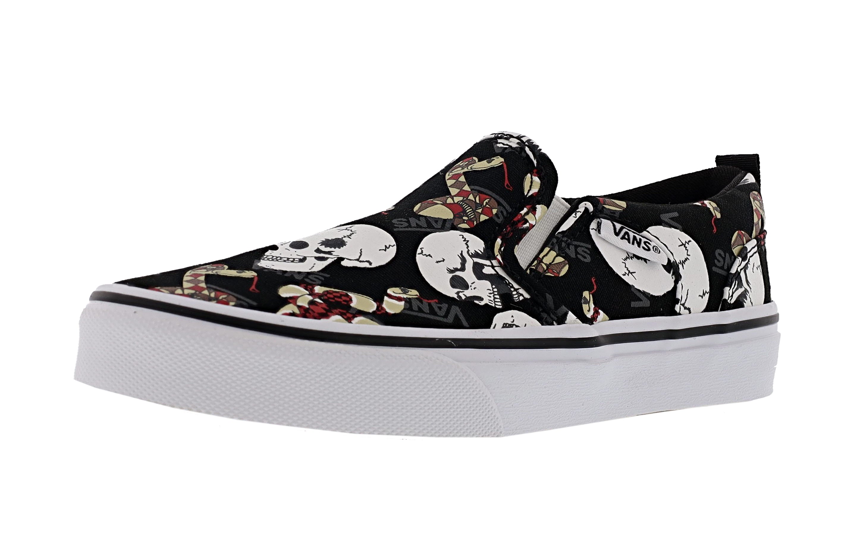 Vans Kid's Asher Graphic Print Slip On Sneakers、mySite、lovesweatpilates