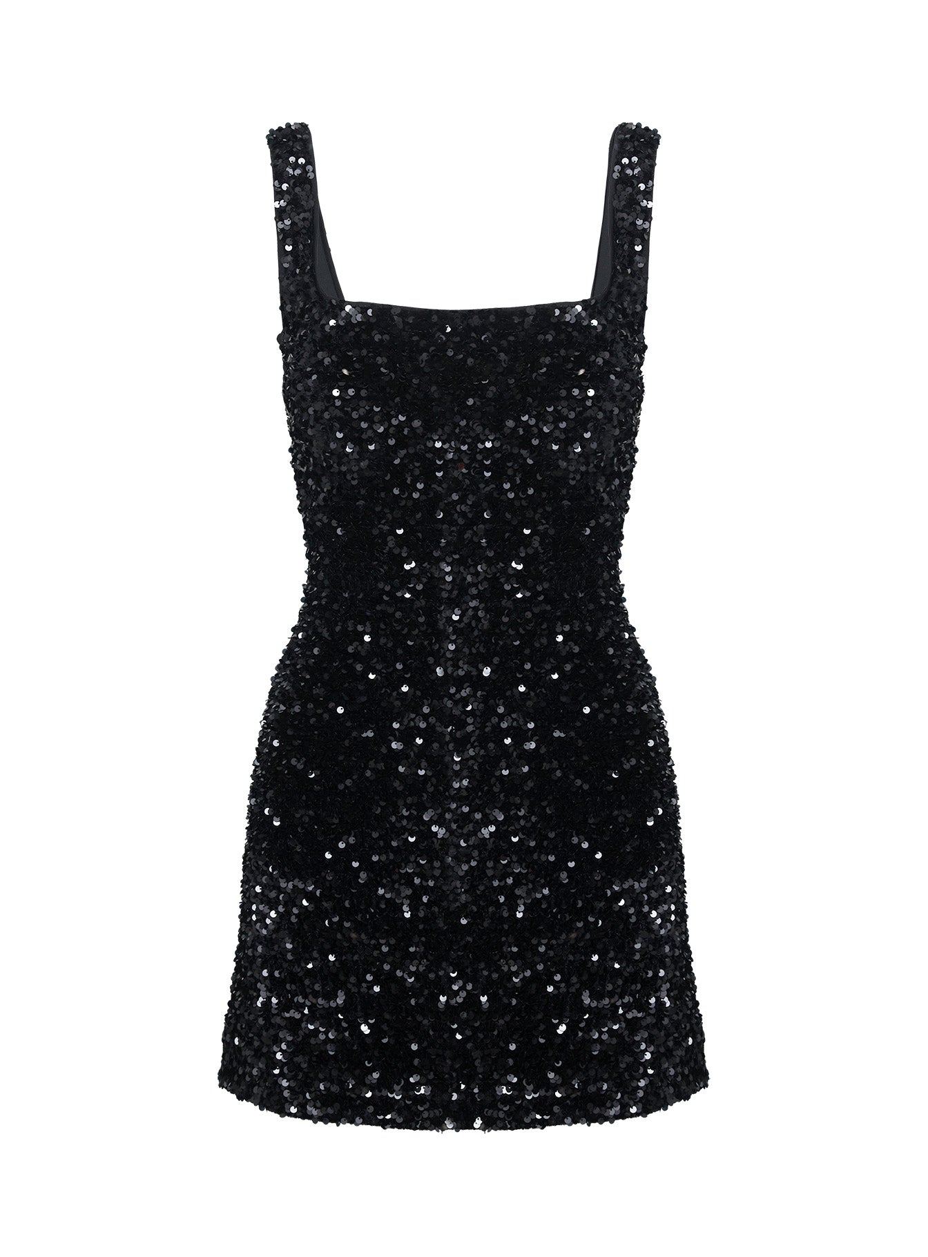 Miss Me Sequin Mini Dress Black、mySite、solidvoid