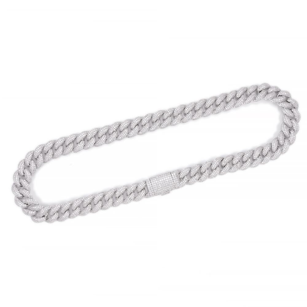 14MM Diamond Miami Cuban Chain 14K Solid Gold、mySite、hinf8tx79