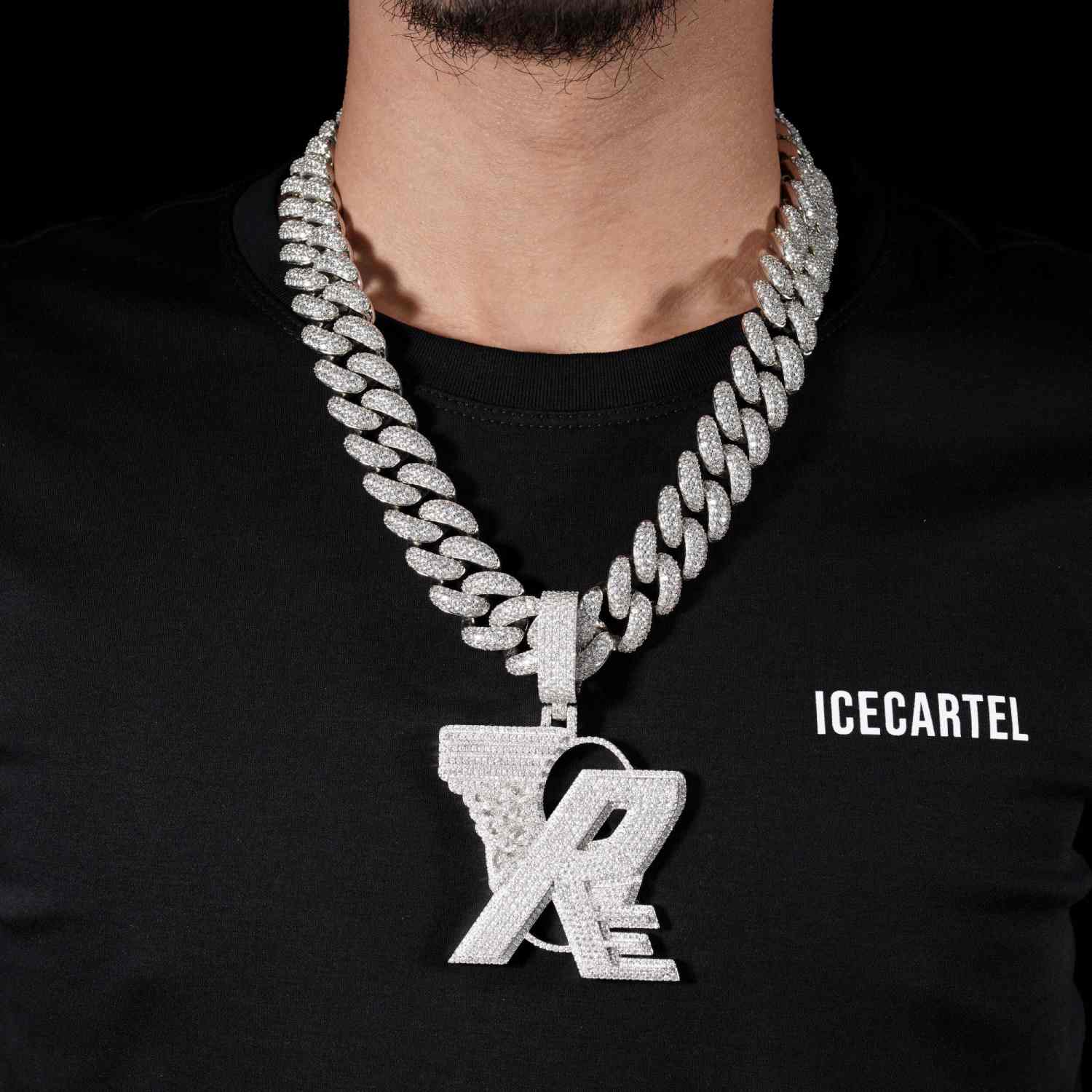 RE Custom Moissanite Pendant 14K Gold、mySite、hinf8tx79