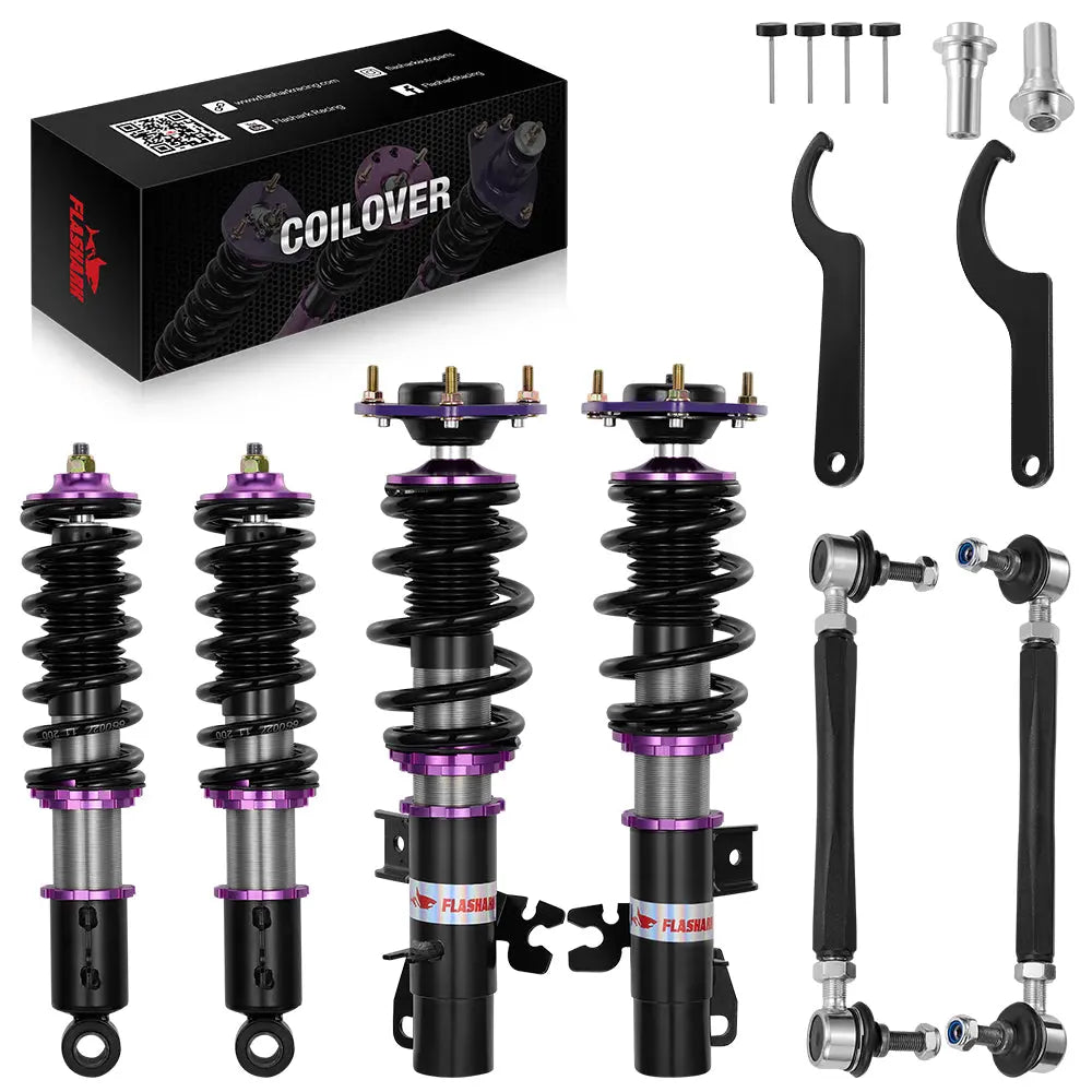 For 2007-2015 MINI Cooper FWD (R56/R57/R58/R59) 32-Way Damping Coilover Shock Absorbers Struts | Flashark、mySite、nflplayoffbracketp