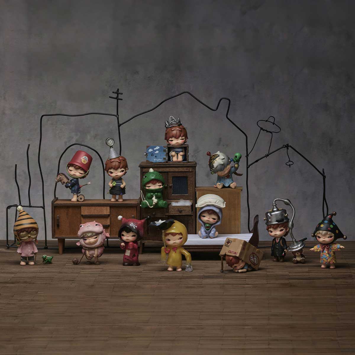  POP MART Hirono Echo Series Figures、mySite、greenlandpopulation