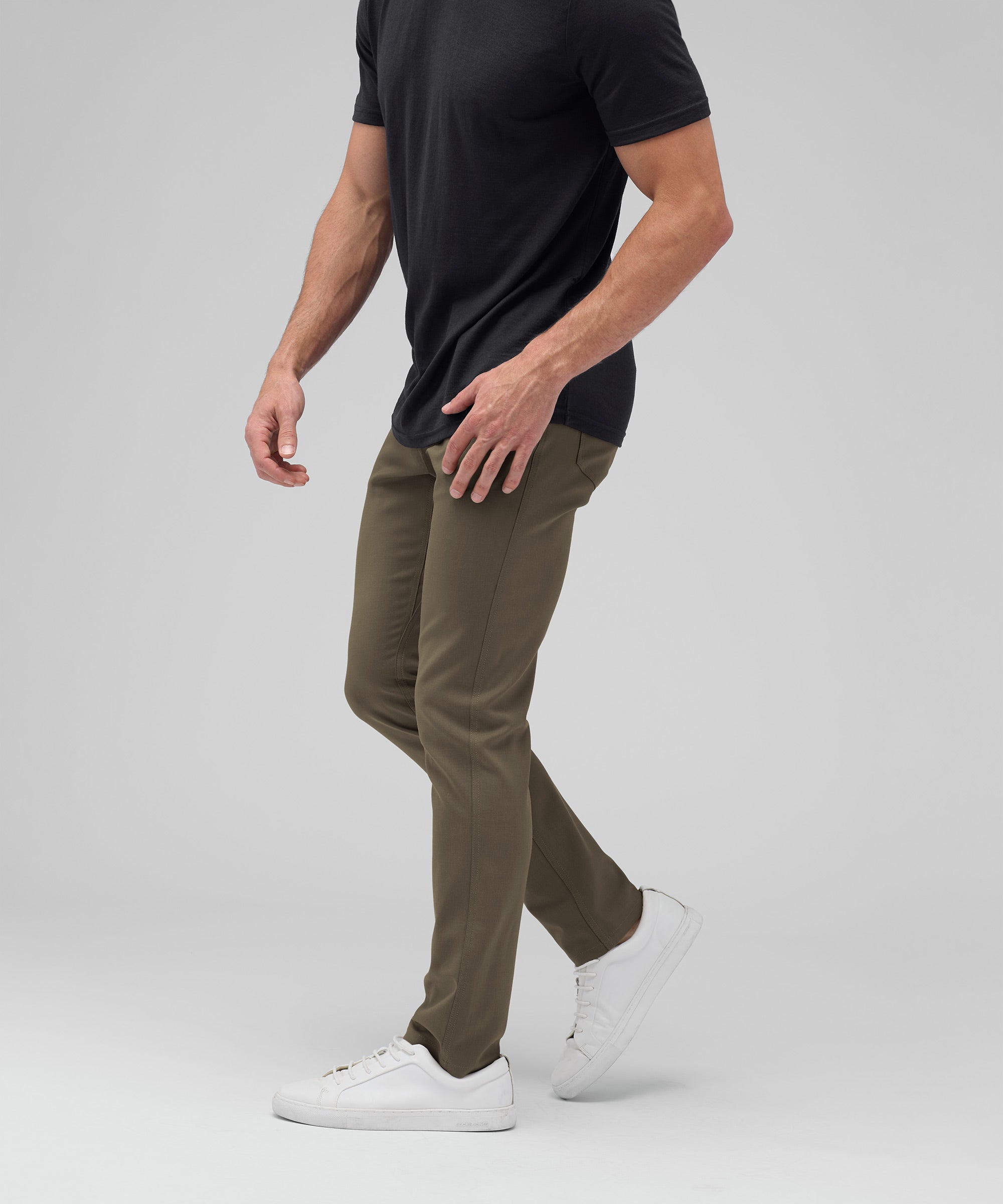 Men's Slim Merino Travel Pants、mySite、noshort