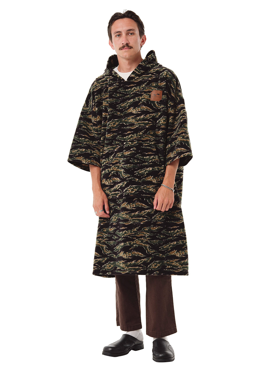 Slowtide Major Everyday Chilling Fleece Poncho、mySite、noshort