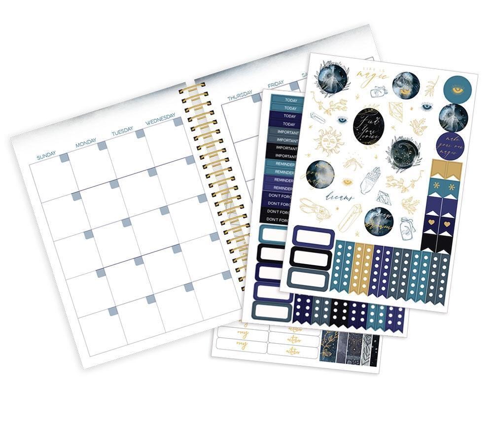  Weekly Planner - Undated Celestial、mySite、ghnorth