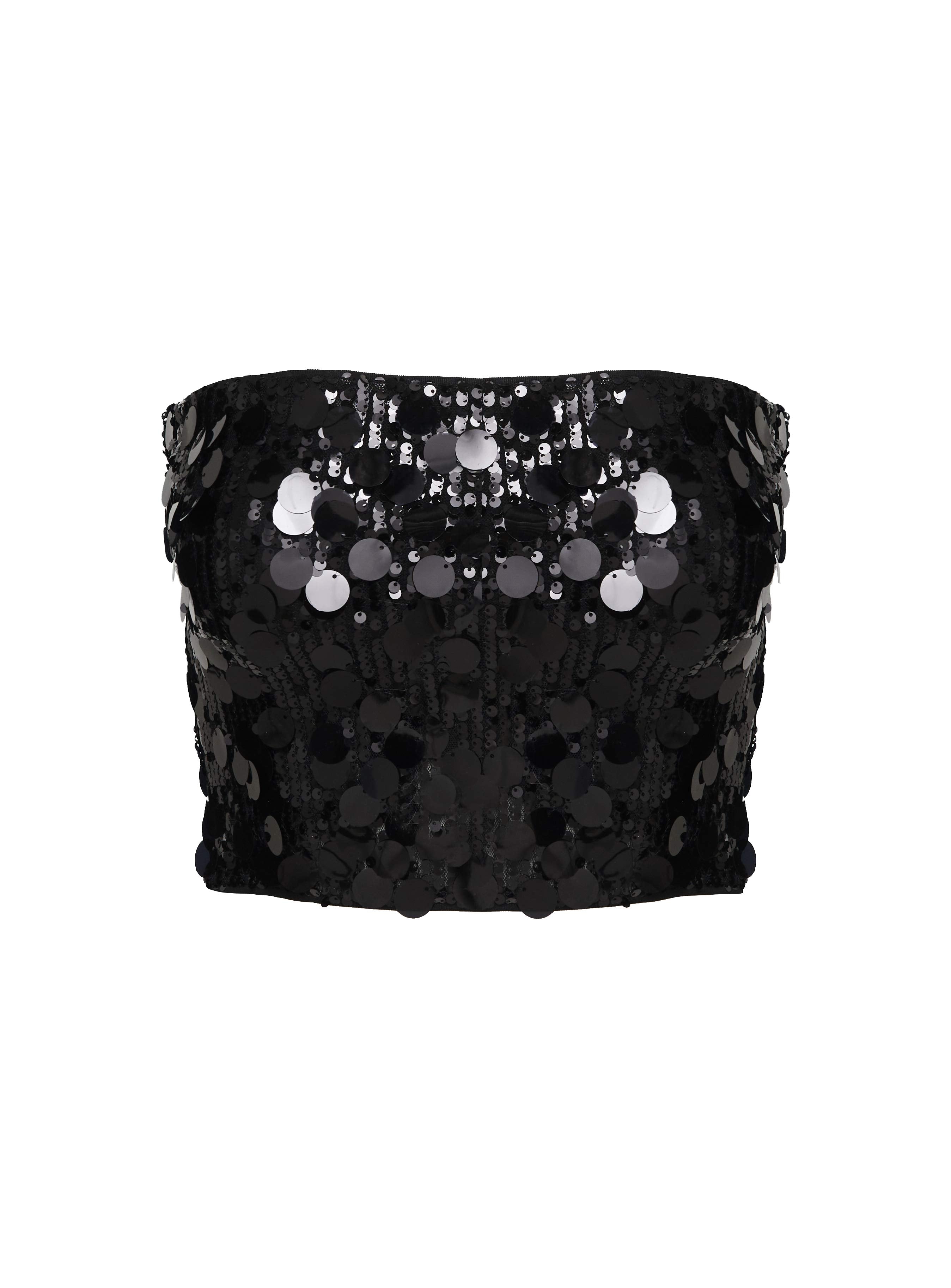 Riego Strapless Top Black、mySite、solidvoid