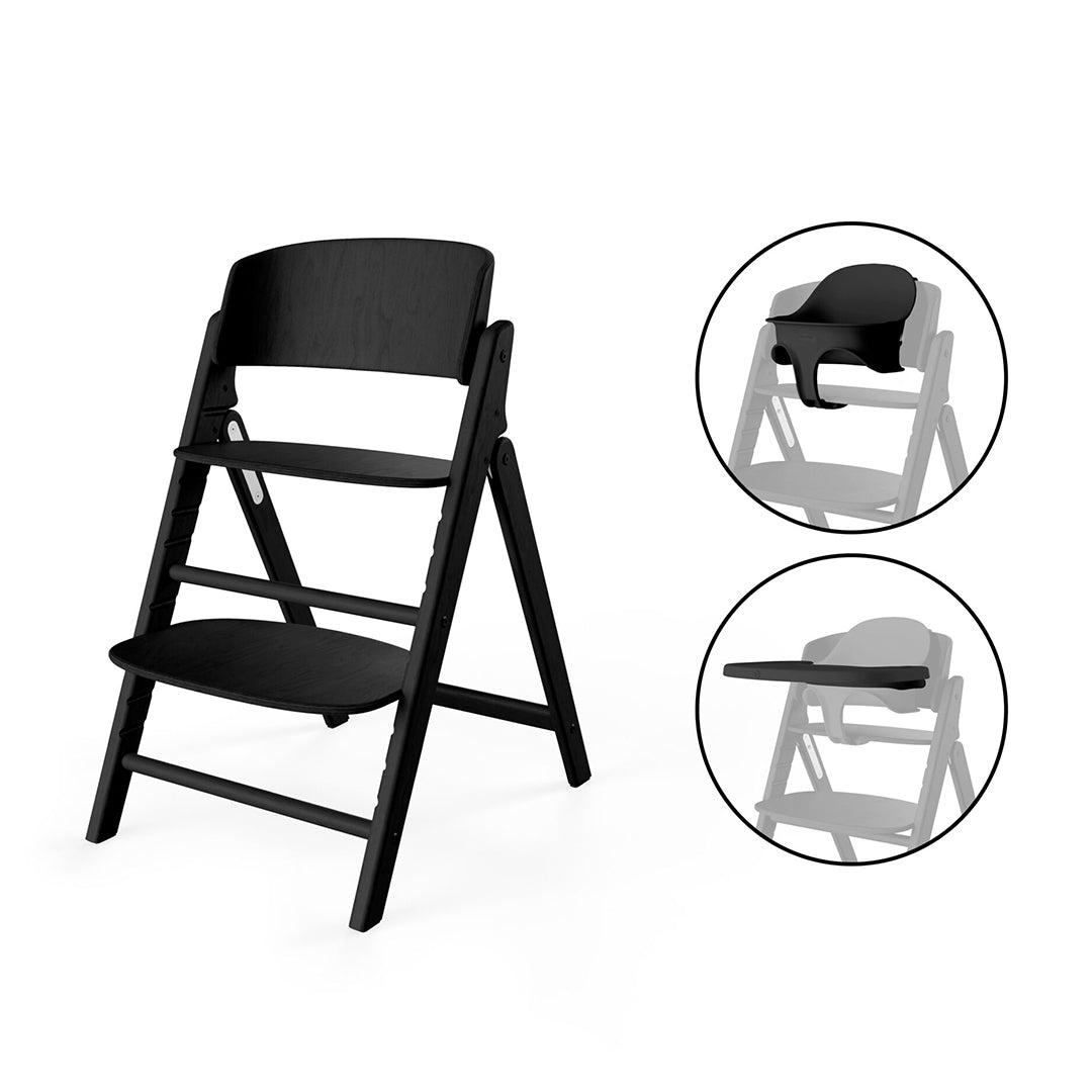  CYBEX Click & Fold 3 In 1 Highchair - Stunning Black、mySite、merchandisen