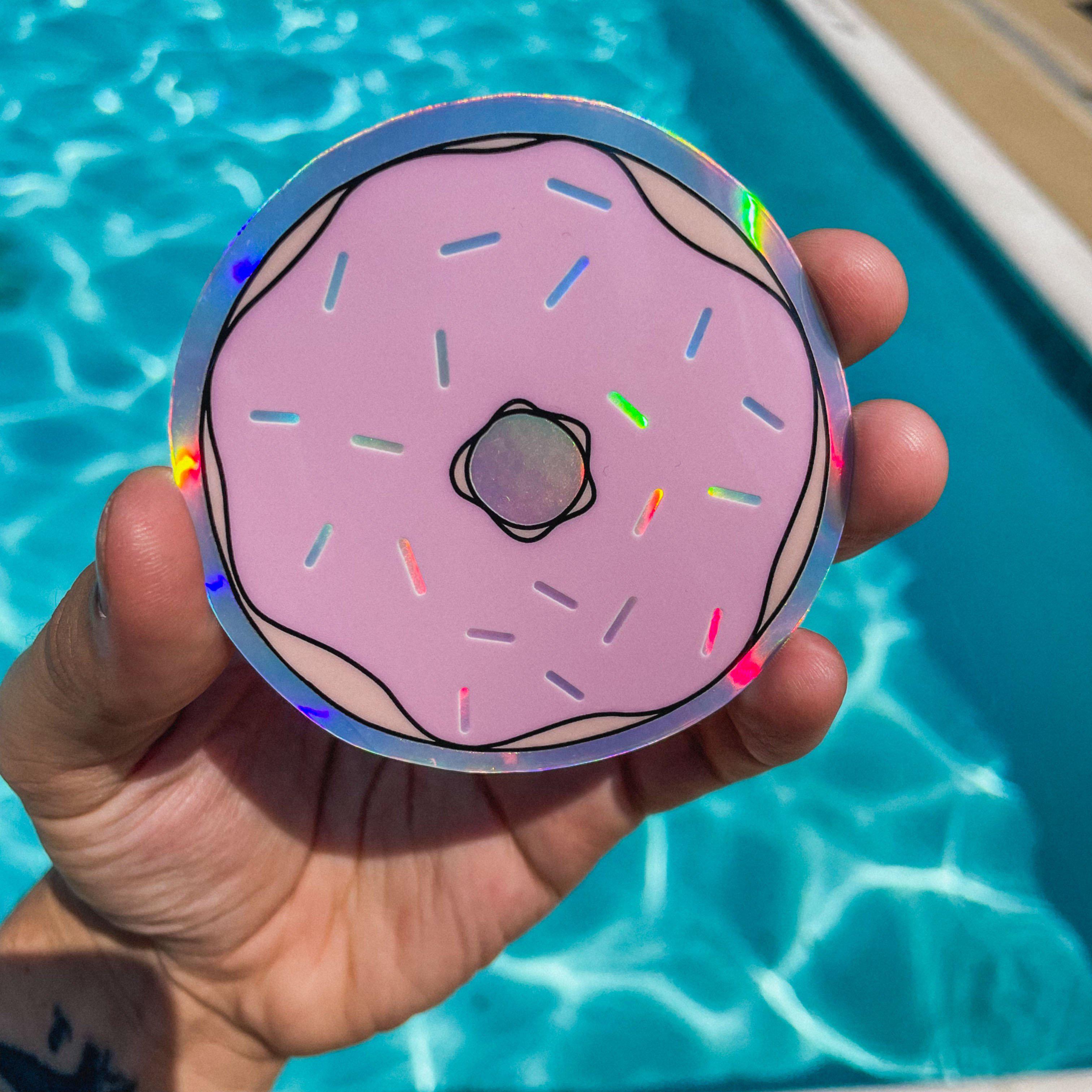  Donut Holographic Sticker、mySite、elrpsem3k
