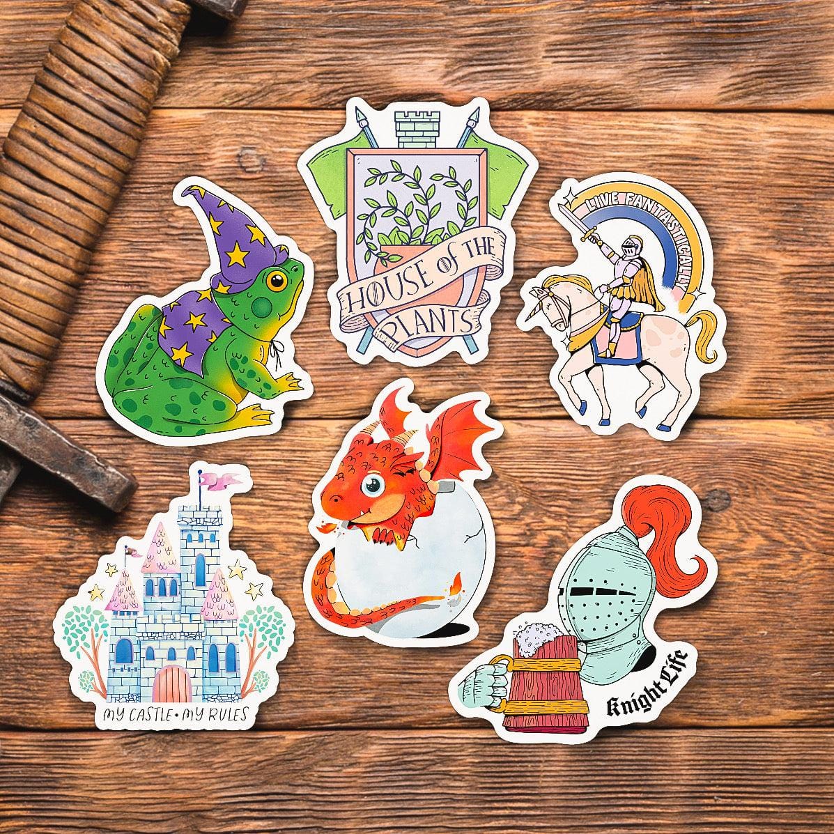  Fantasy Dragon & Knight 6 Pack、mySite、ghnorth