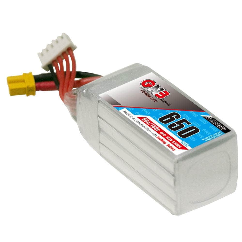  Gaoneng GNB 14.8V 4S 650mAh 80C LiPo Micro Battery (Square Type) - XT30、mySite、merchandisen