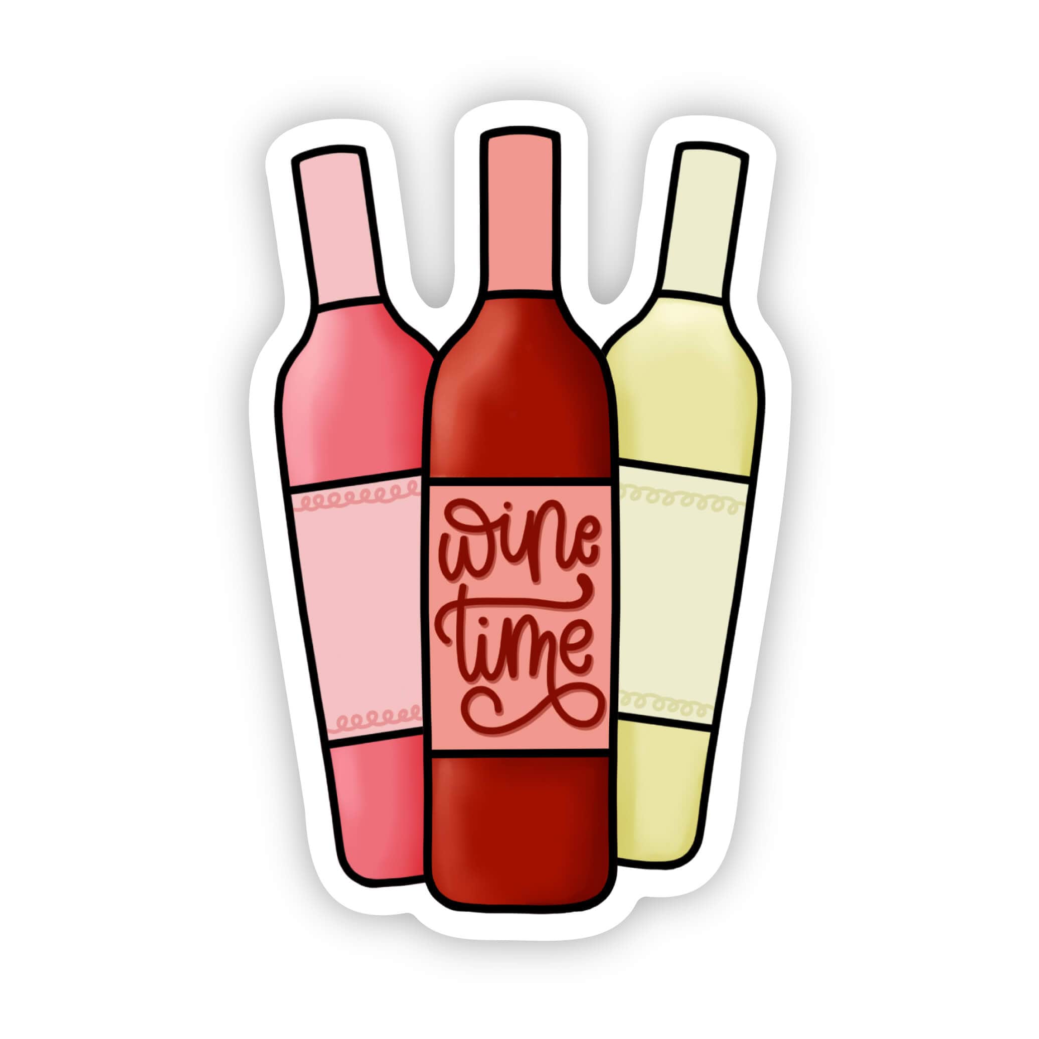  Wine Time Sticker、mySite、ghnorth