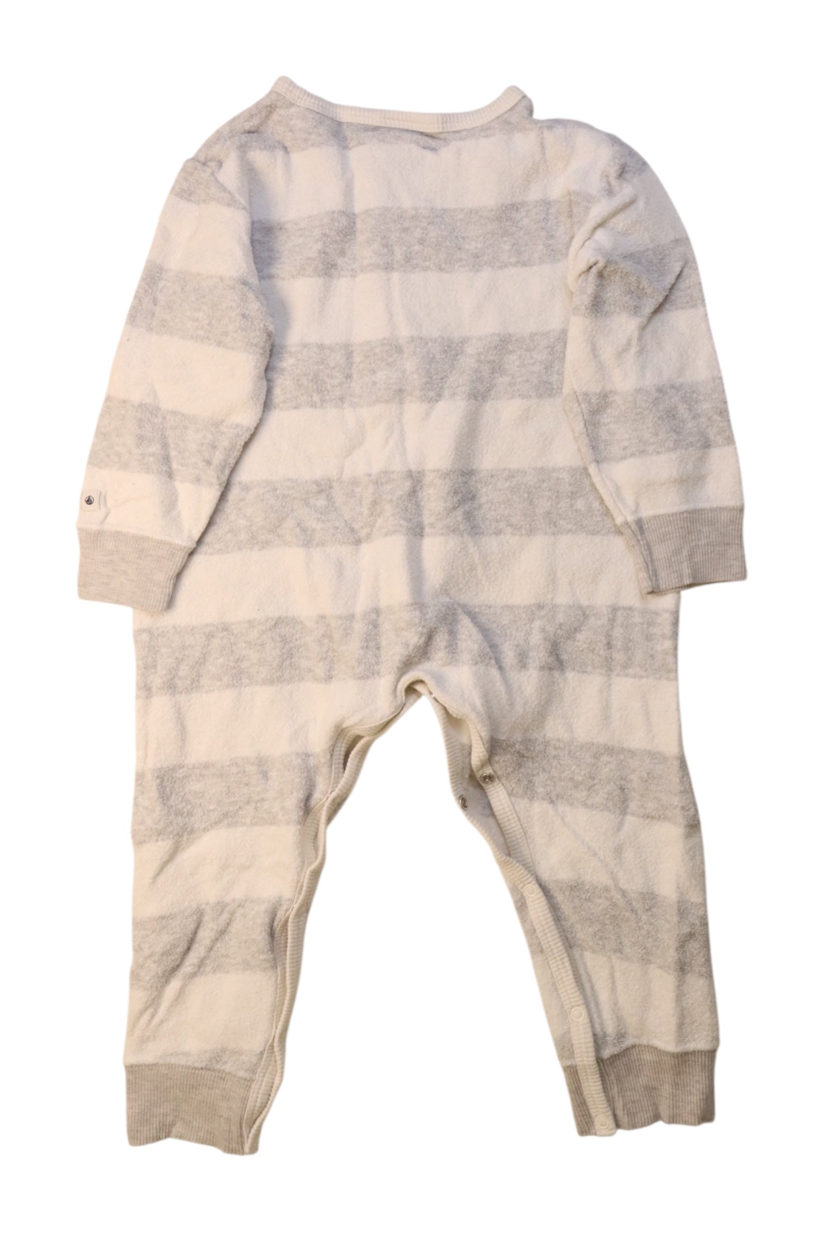 Petit Bateau Striped Onesie 12-18M、mySite、g9winljtr