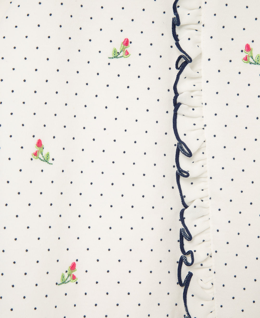  Rosebud 2-Way-Zip Footed One-Piece and Headband、mySite、layawaytickets