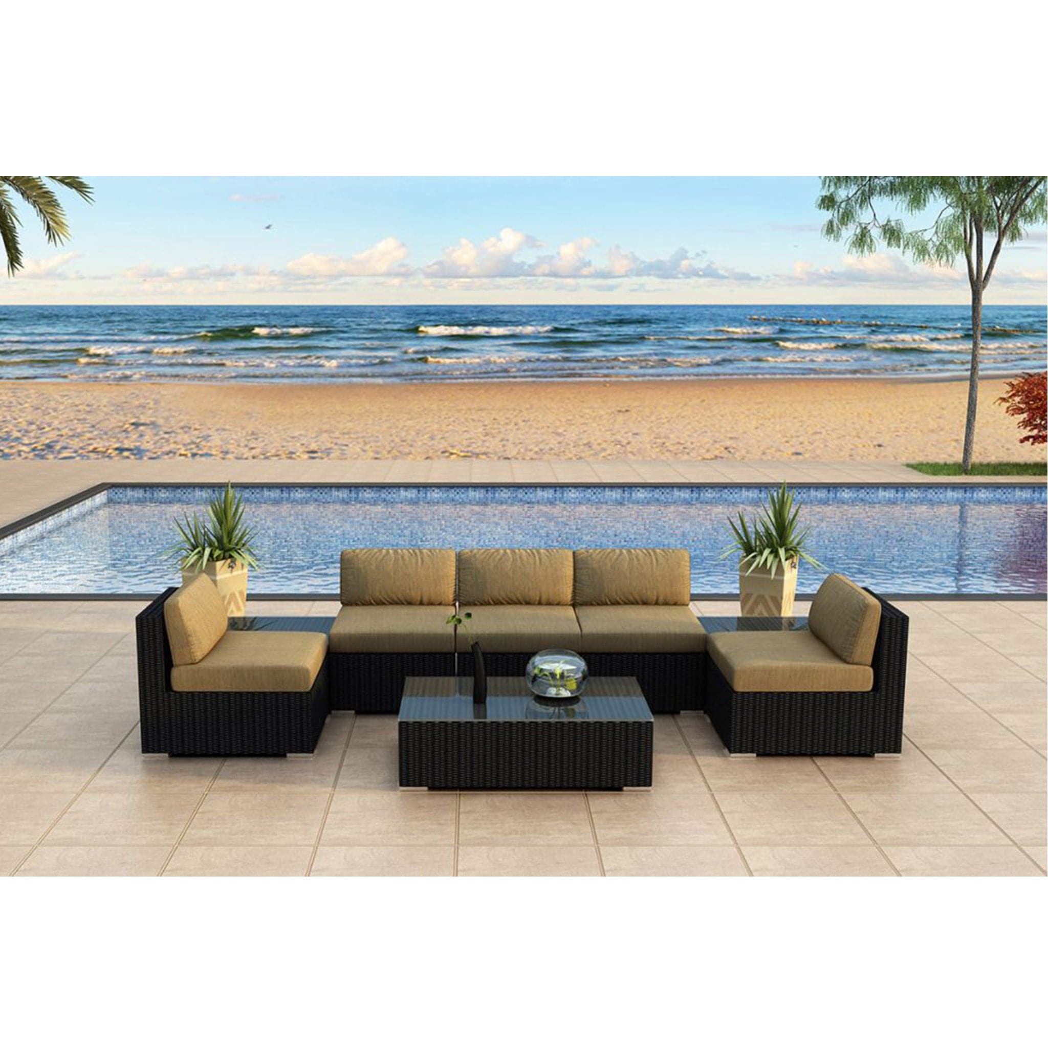 Urbana 8 Piece 5-Seat Sectional Set、mySite、neckold
