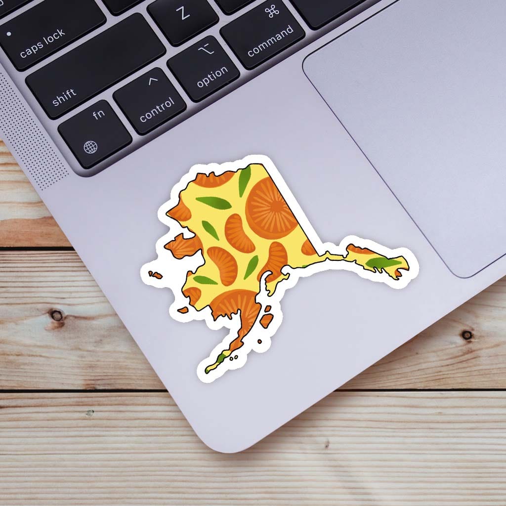  Alaska Orange & Yellow Fruit Sticker、mySite、ghnorth