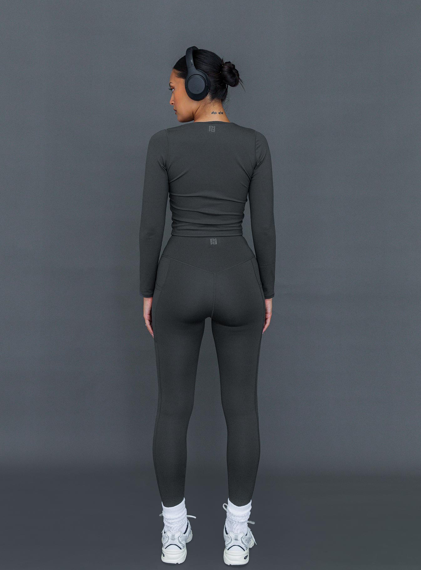 Achieve Activewear Leggings Grey、mySite、solidvoid