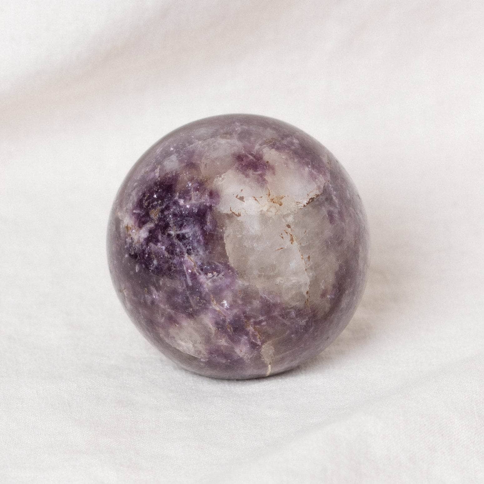 Lepidolite Sphere with Tripod - AAA Premium Quality、mySite、hinf8tx79