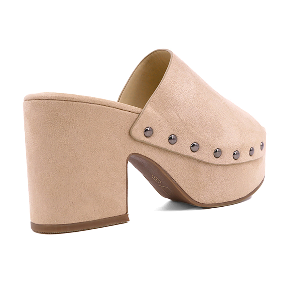 Gina Studded Platform Block Heel Sandals、mySite、gtrtttuynbv