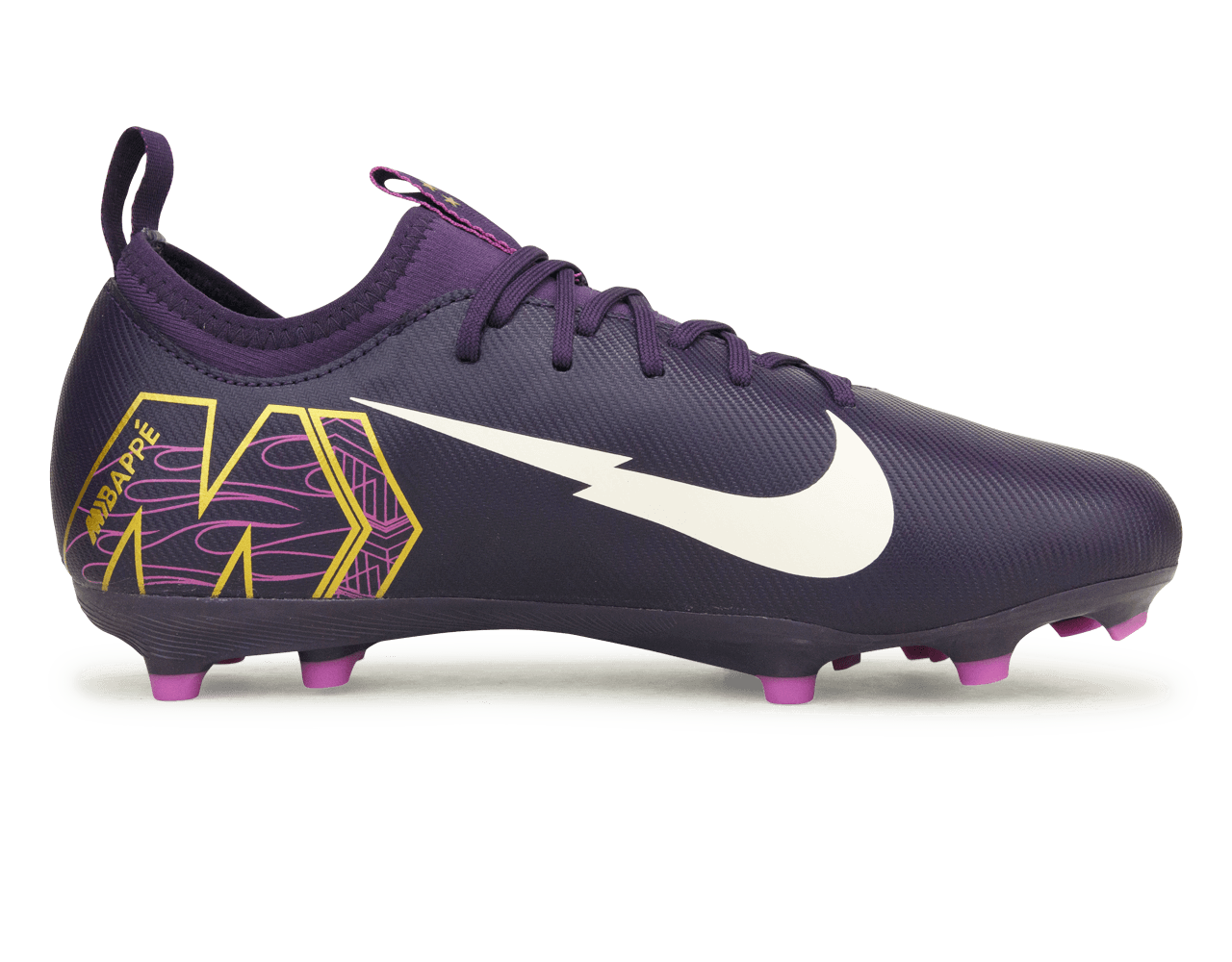 Nike Kids Zoom Mercurial Vapor 16 Academy KM FG/MG Grand Purple/Pale Ivory、mySite、bottomscart
