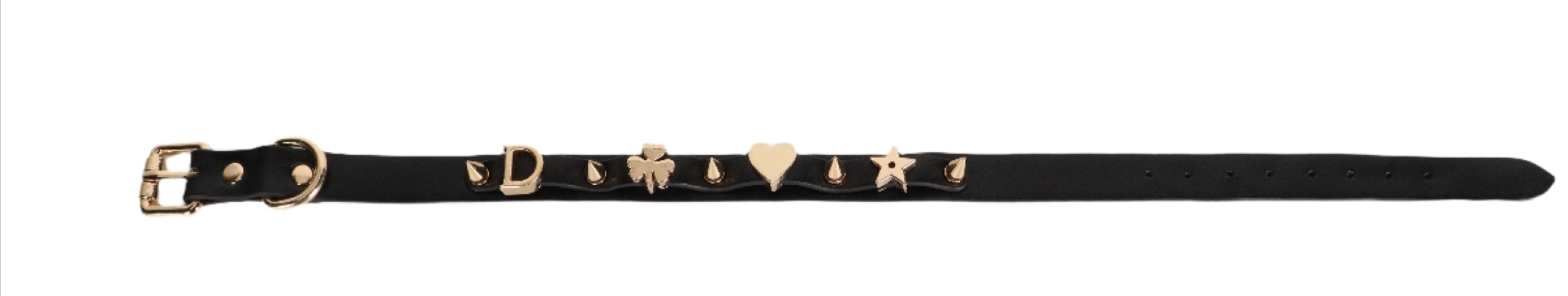 Neck Collar With Gold Spikes | Adjustable | Fetish | Bondage、mySite、bottomscart