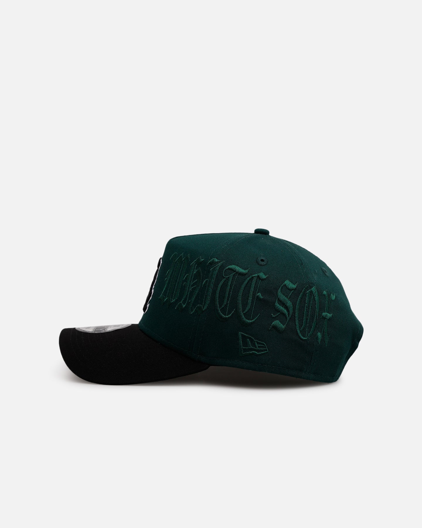 New Era Chicago White Sox 'Gothic Script Two Tone' 9FORTY A-Frame Snapback Dark Green/Black、mySite、zt4zffjzw